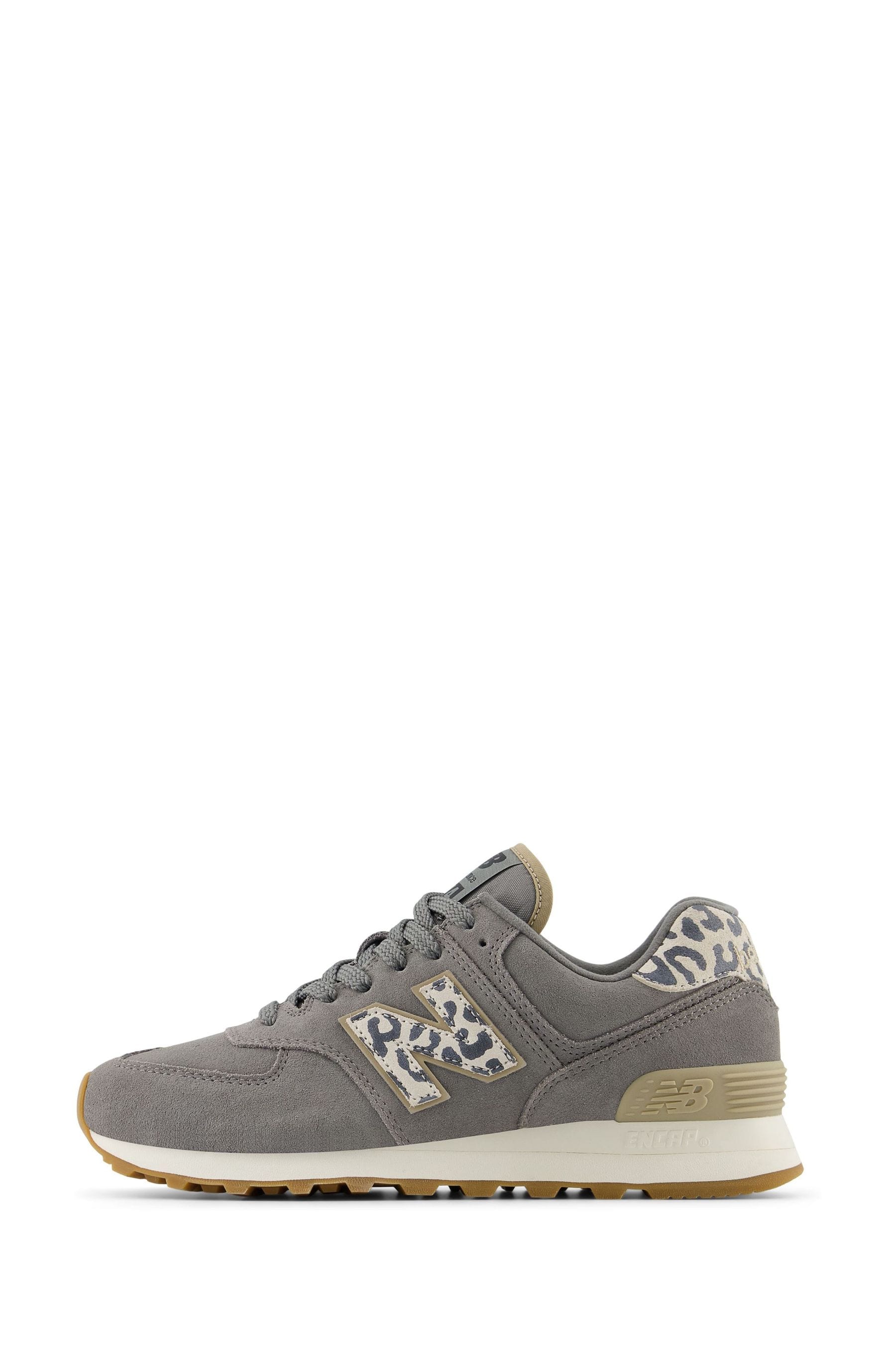 Buy New Balance Leopard Womens Leopard Print 574 Trainers from the Next UK online shop