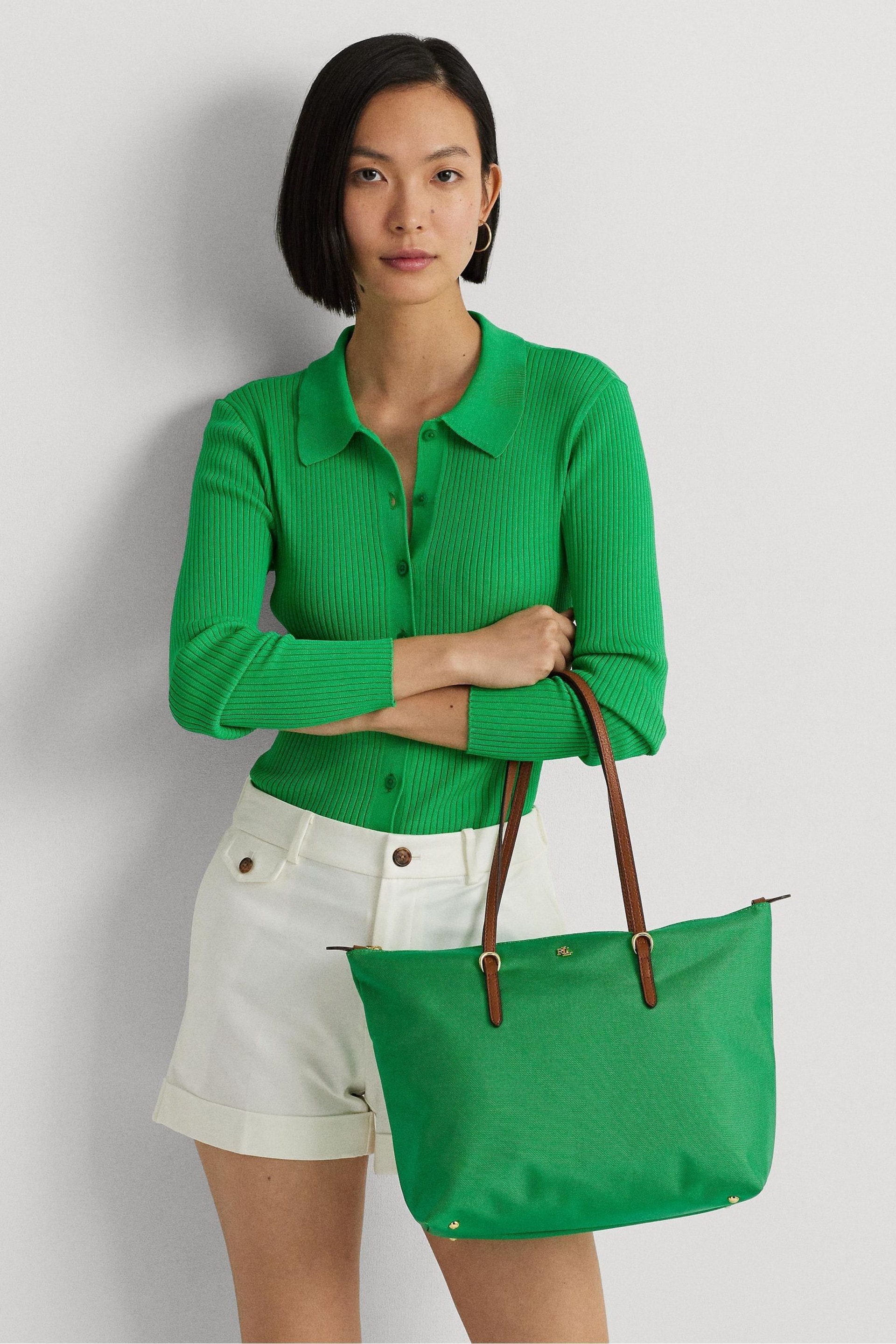 Lauren Ralph Lauren Keaton Nylon Tote Bag - Image 1 of 7