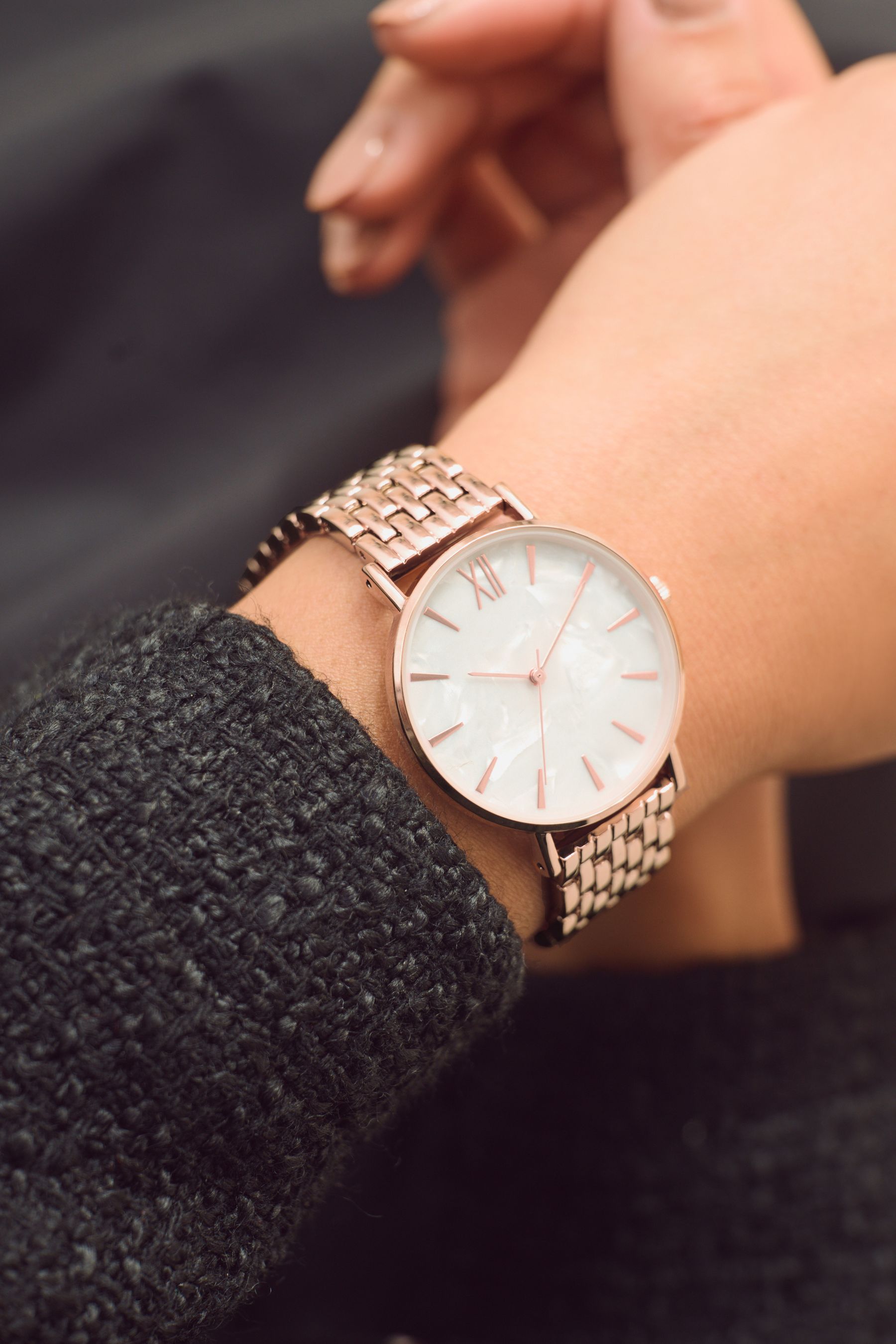 Buy Rose Gold Tone Bracelet Watch from the Next UK online shop