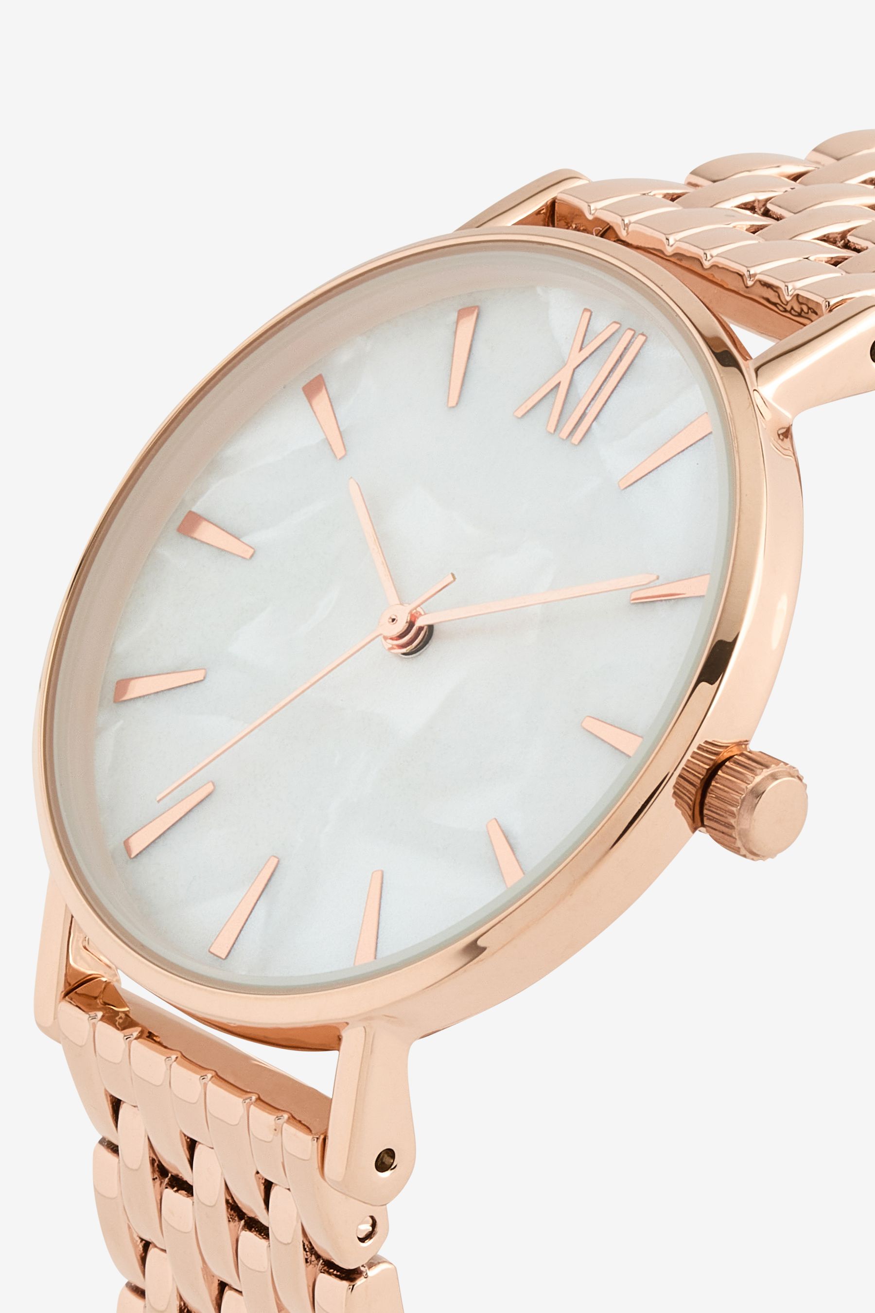 Rose gold watch next clearance