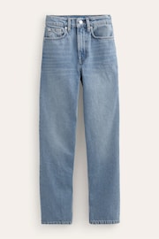 Boden Light Blue Mid Rise Tapered Jeans - Image 8 of 8
