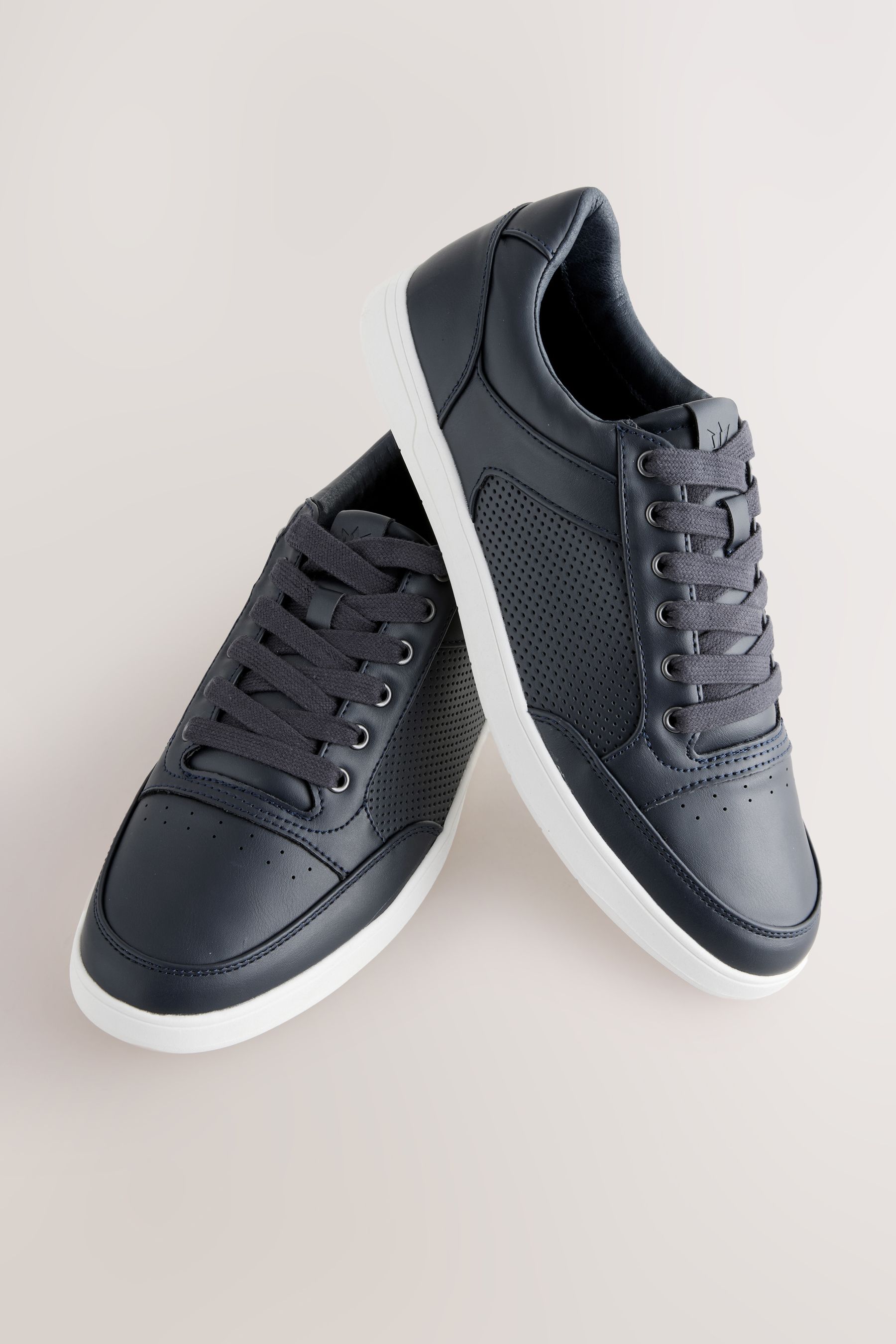Smart navy trainers top