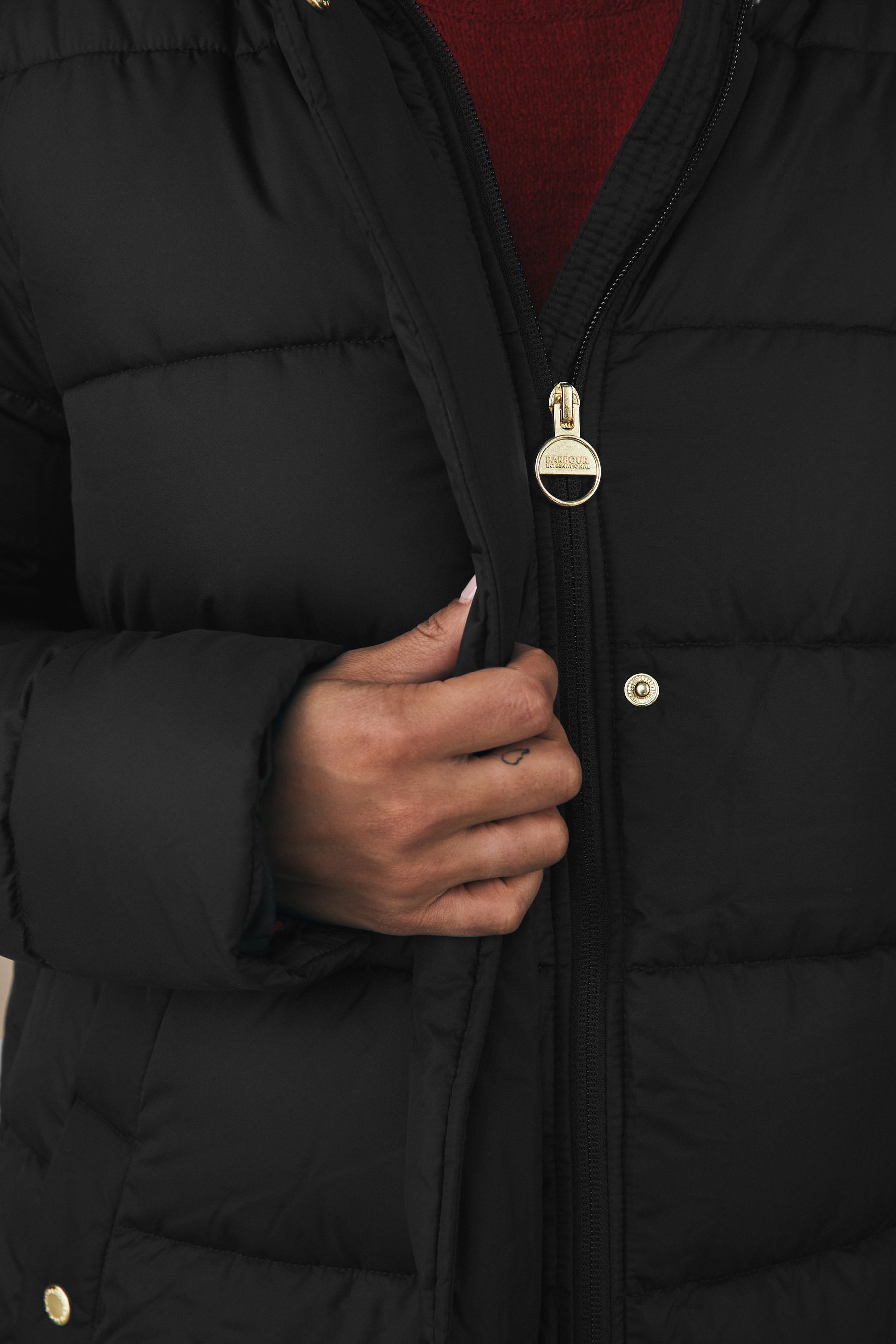 Barbour bubble coat on sale