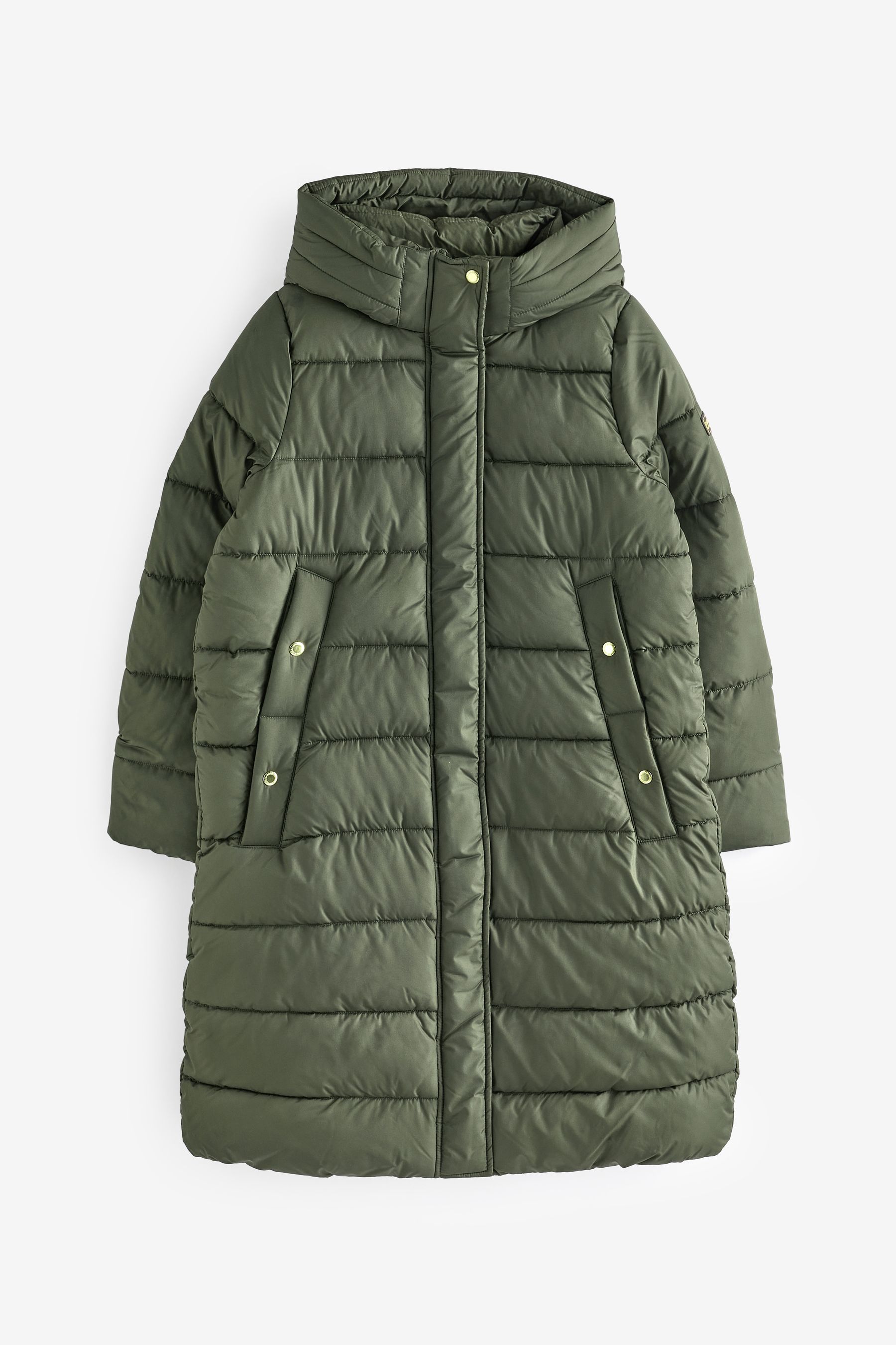 Buy Barbour International Barron Longline Baffle Quilt Puffer Coat from the Next UK online shop