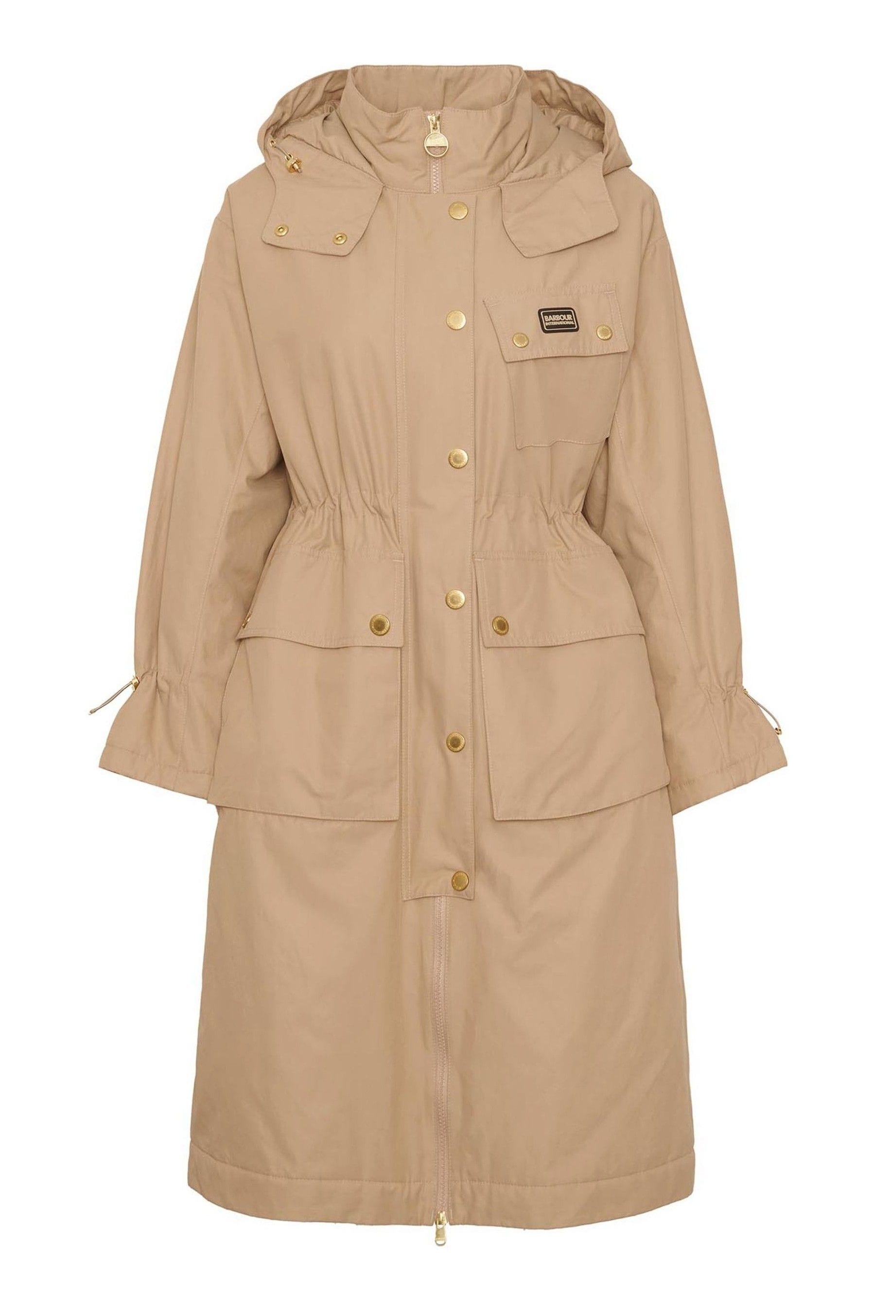 Cream barbour coat hotsell