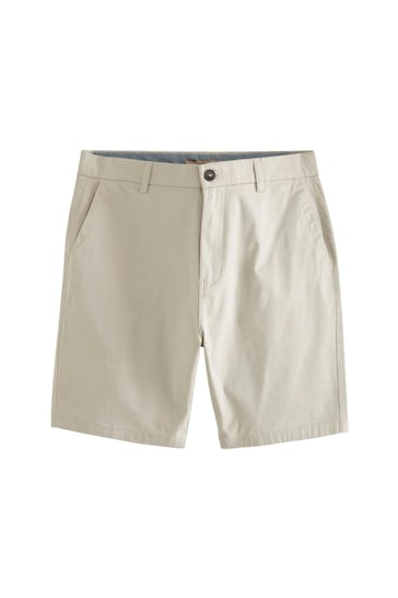 Bone Natural Straight Fit Stretch Chinos Shorts