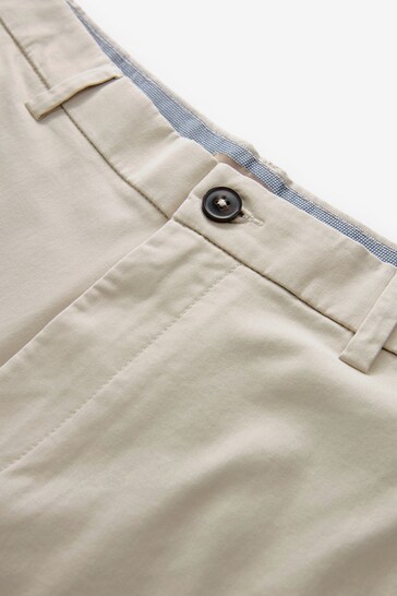 Bone Natural Straight Fit Stretch Chinos Shorts