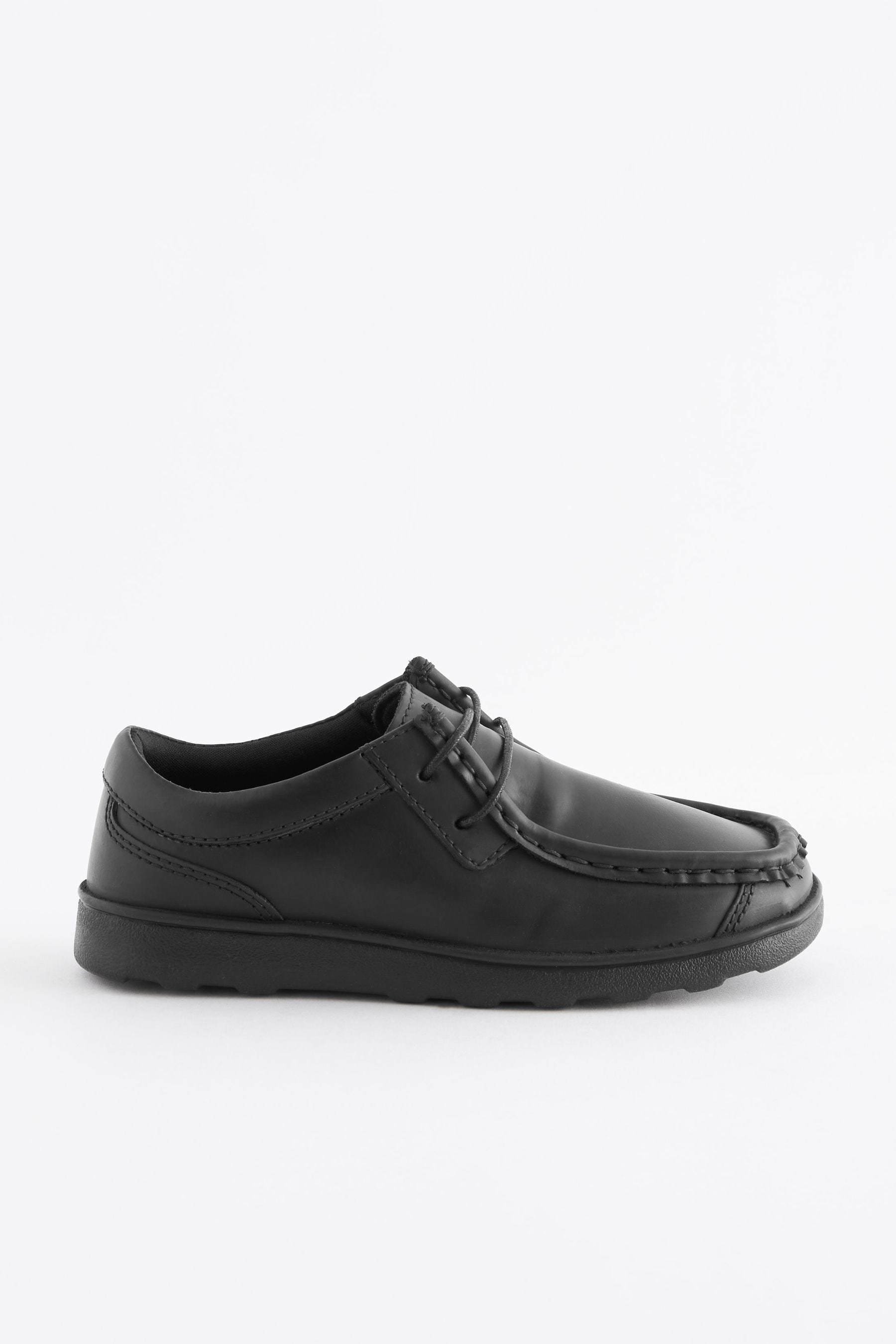 Buy Black School Leather Lace Up Shoes from Next Canada