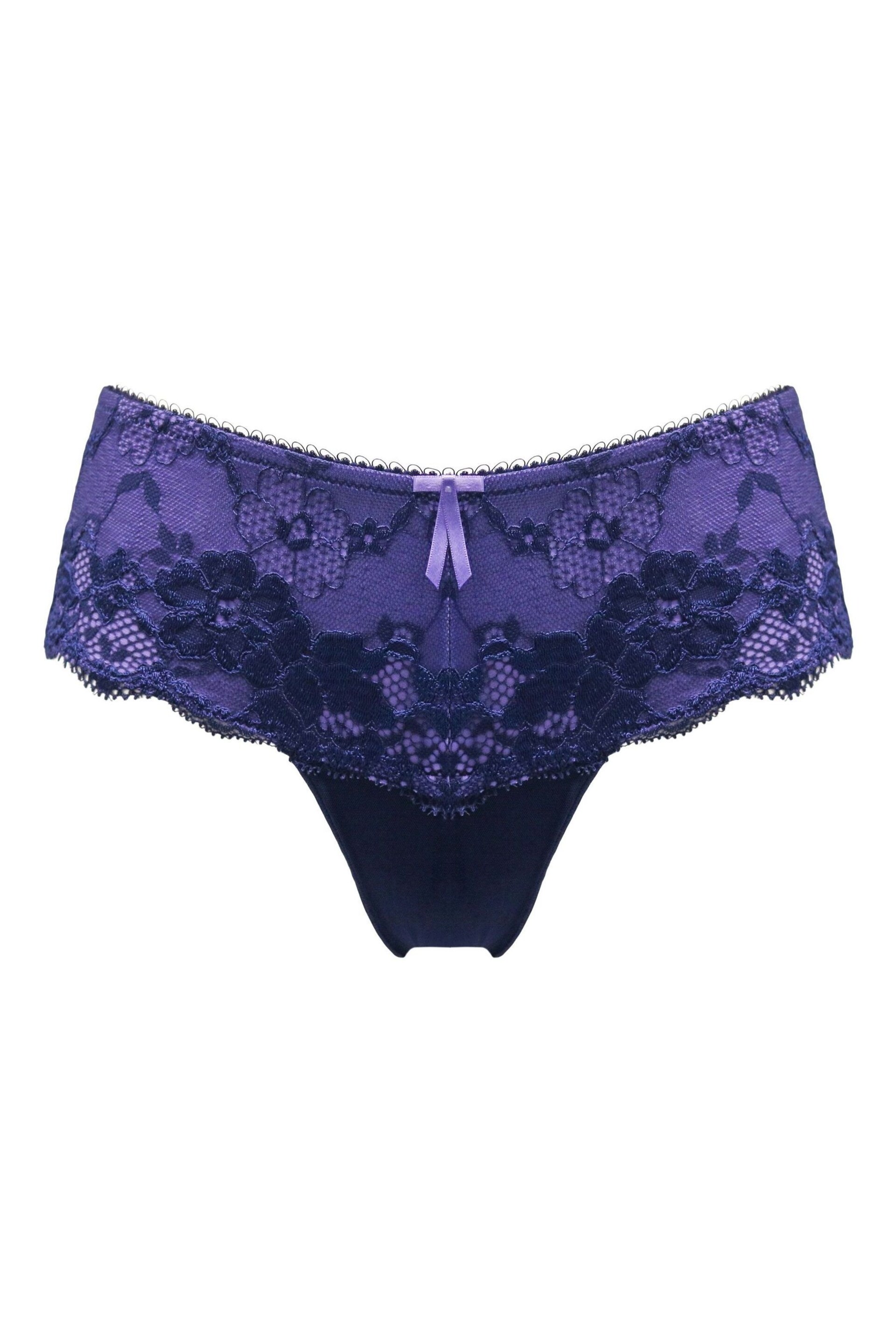 Pour Moi Blue Shorty Amour Knickers - Image 3 of 4