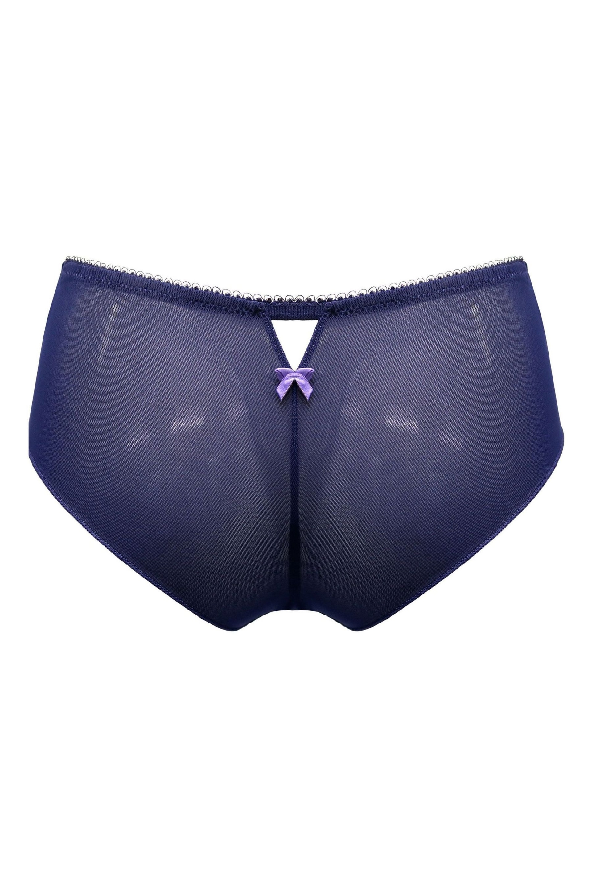 Pour Moi Blue Shorty Amour Knickers - Image 4 of 4