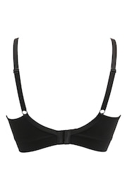 Pour Moi Black Love to Lounge Cotton Non Wired Bra - Image 6 of 6
