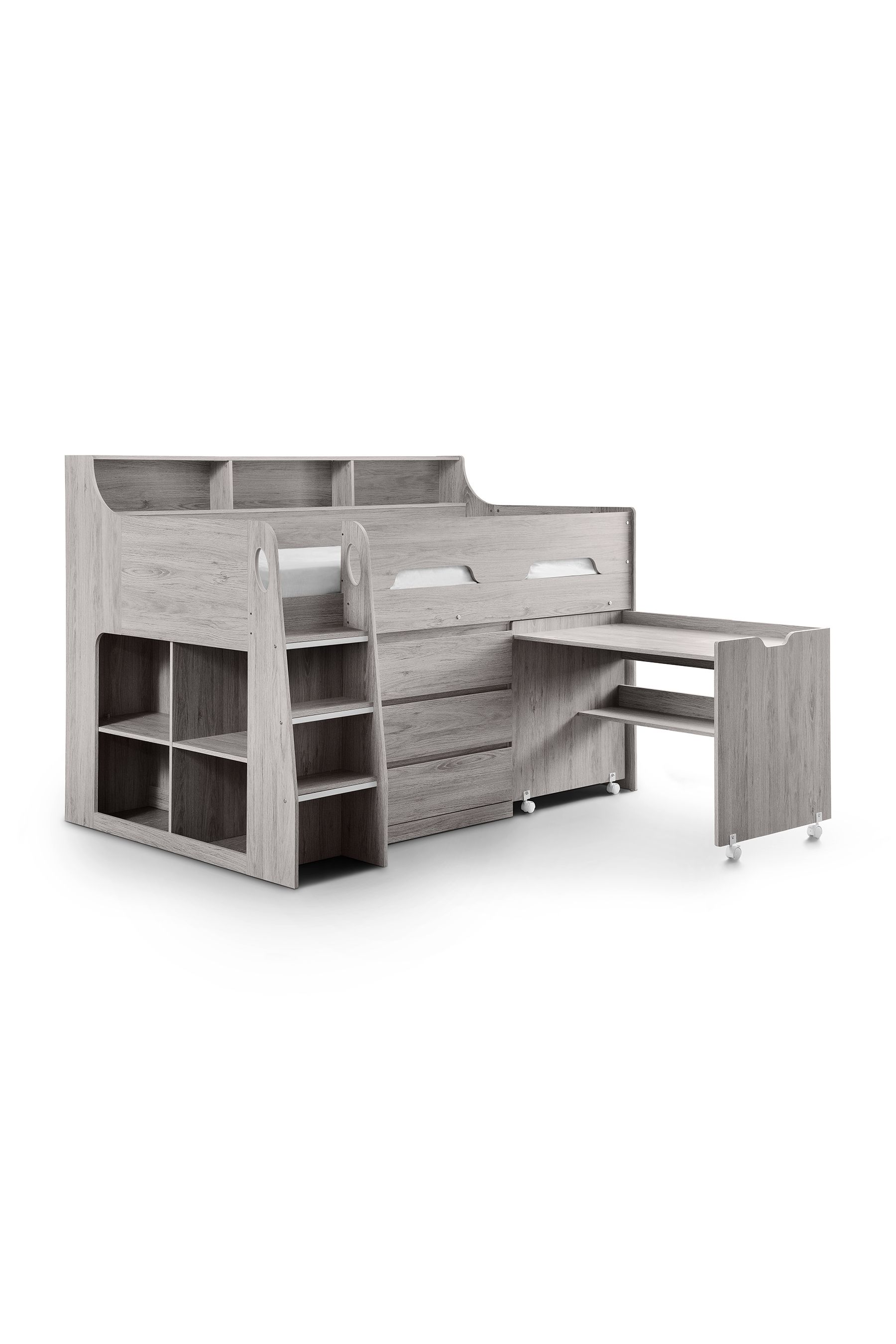 Buy Julian Bowen Oak Kids Multi Storage Mid Sleeper from the Next