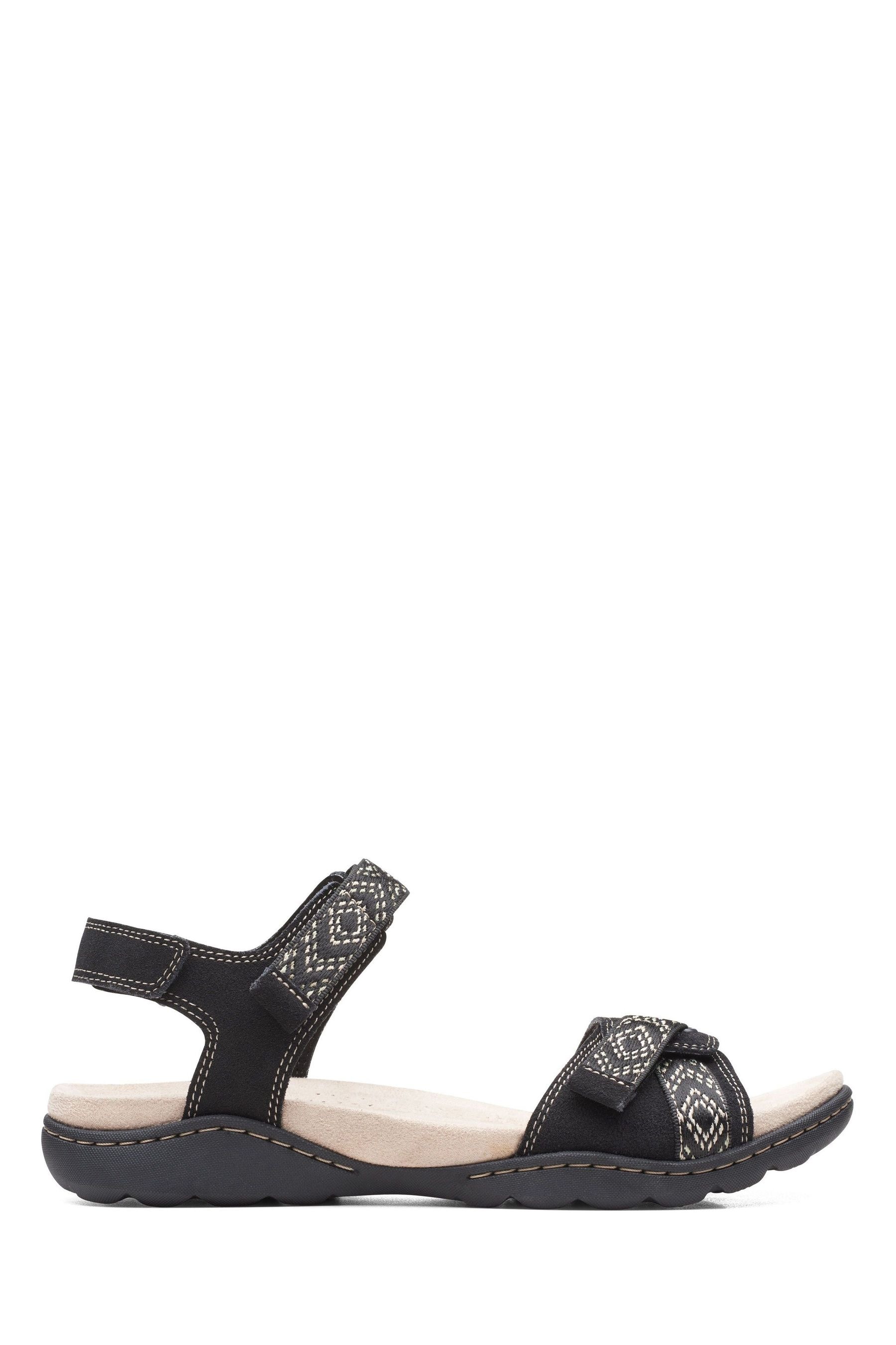 Buy Clarks Black Sde Amanda Sprint Sandals from Next Luxembourg