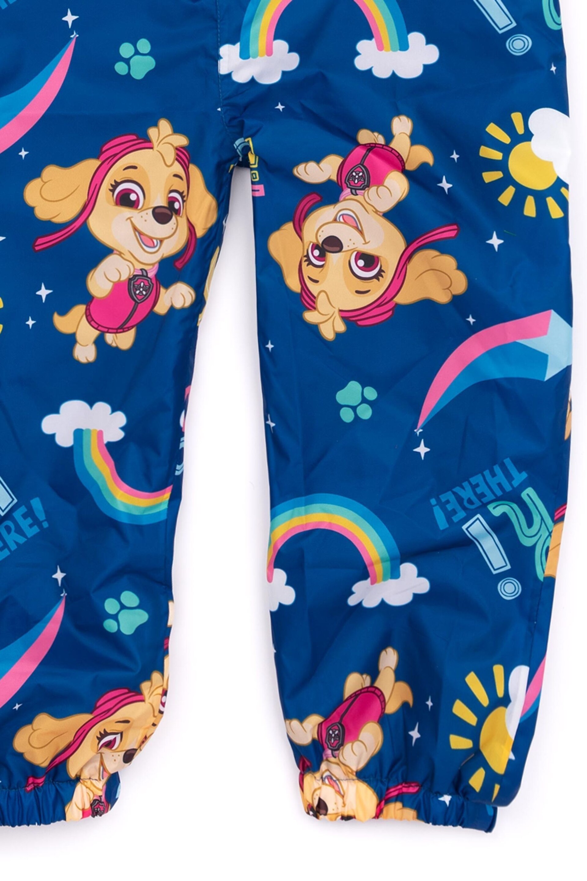 Vanilla Underground Blue Paw Patrol Unisex Kids Puddle Suit - Image 5 of 6