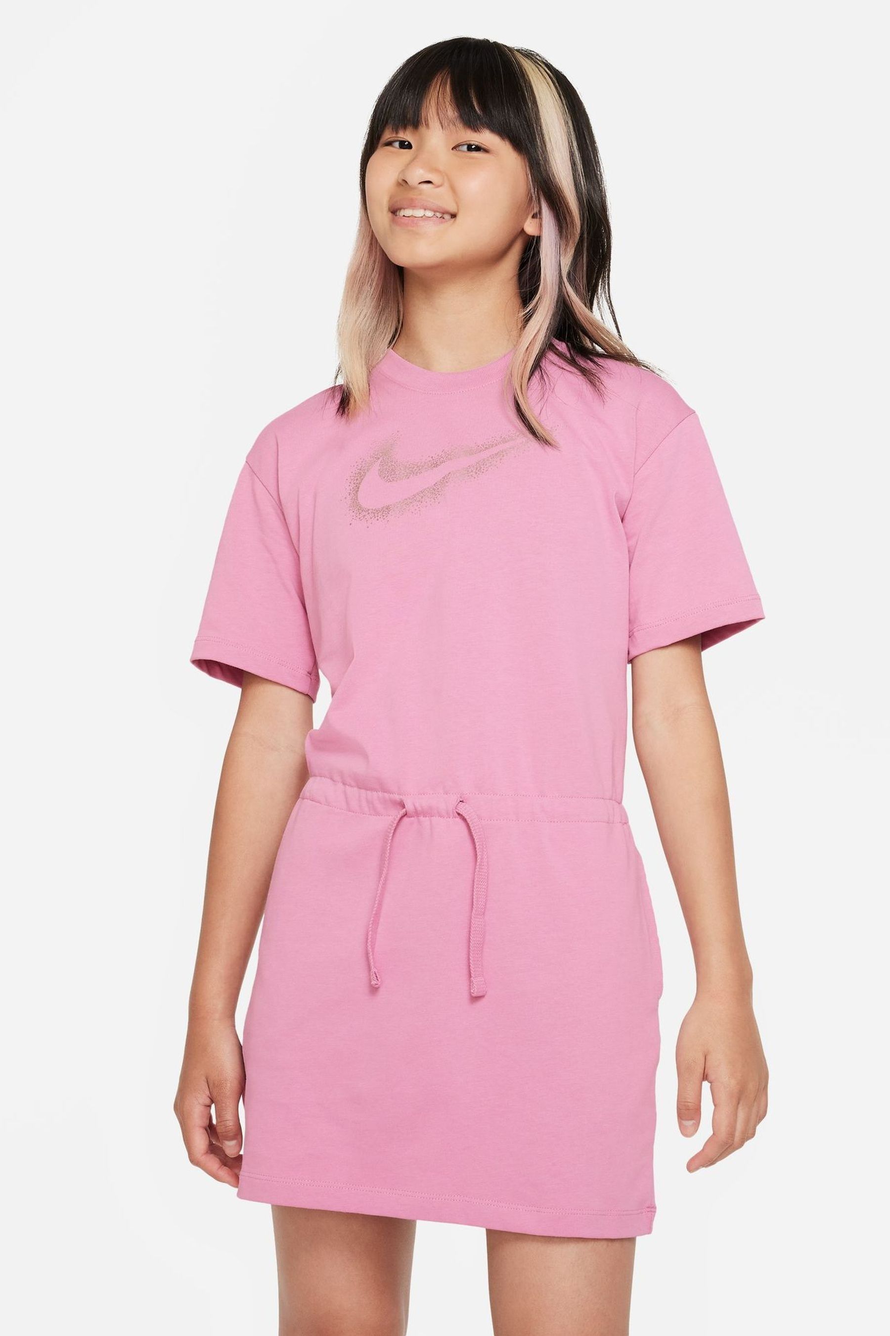 Nike pink dress discount