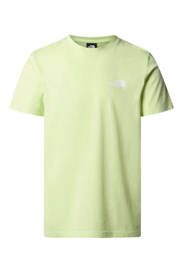 The North Face Green Mens Simple Dome Short Sleeve T-Shirt