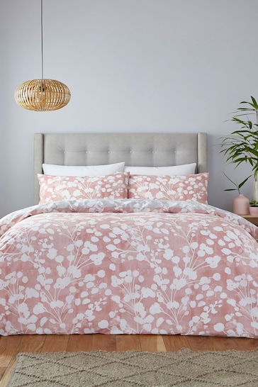 Silentnight Pink Blossom Duvet Cover and Pillowcase Set