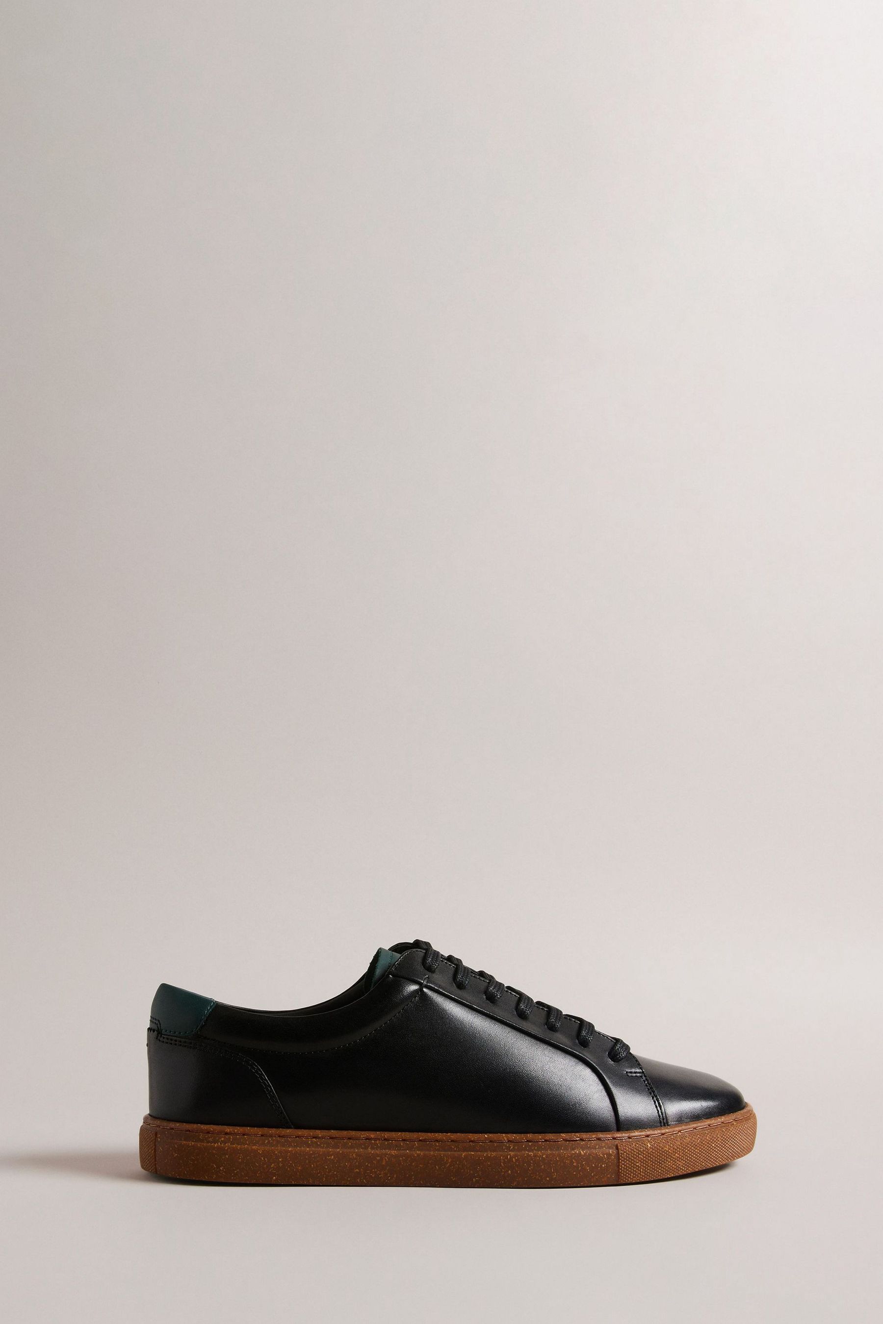 Buy Ted Baker Udamou Leather Black Trainers from the Next UK
