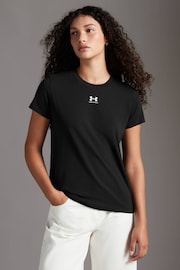 Under Armour Black Campus Core T-Shirt - Image 1 of 3