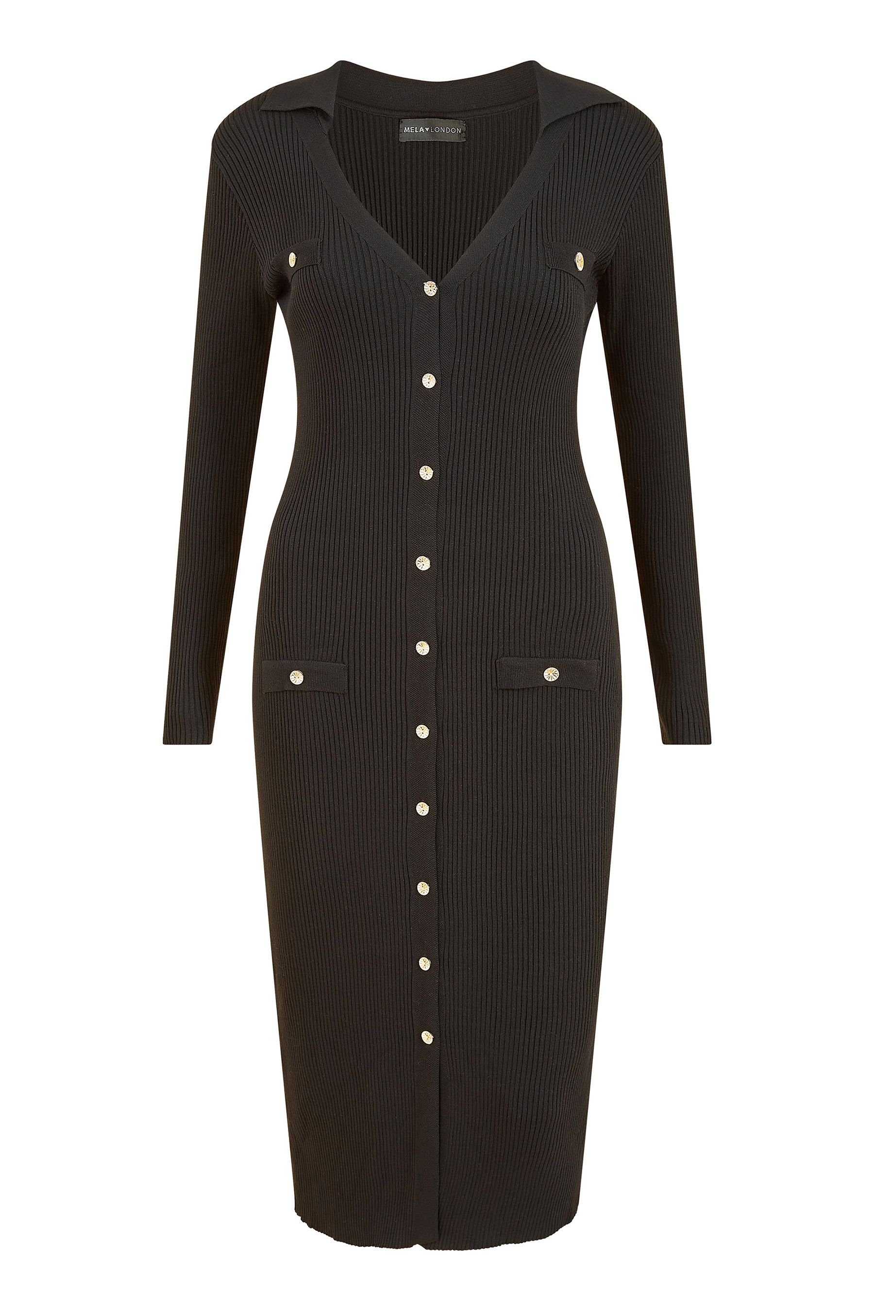 Fitted hotsell button dress