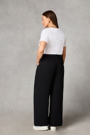 Live Unlimited Black Petite Curve Side Stripe Trousers - Image 2 of 3