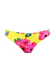 Pour Moi Yellow & Pink Multi Floral Brief Heatwave Briefs - Image 2 of 3