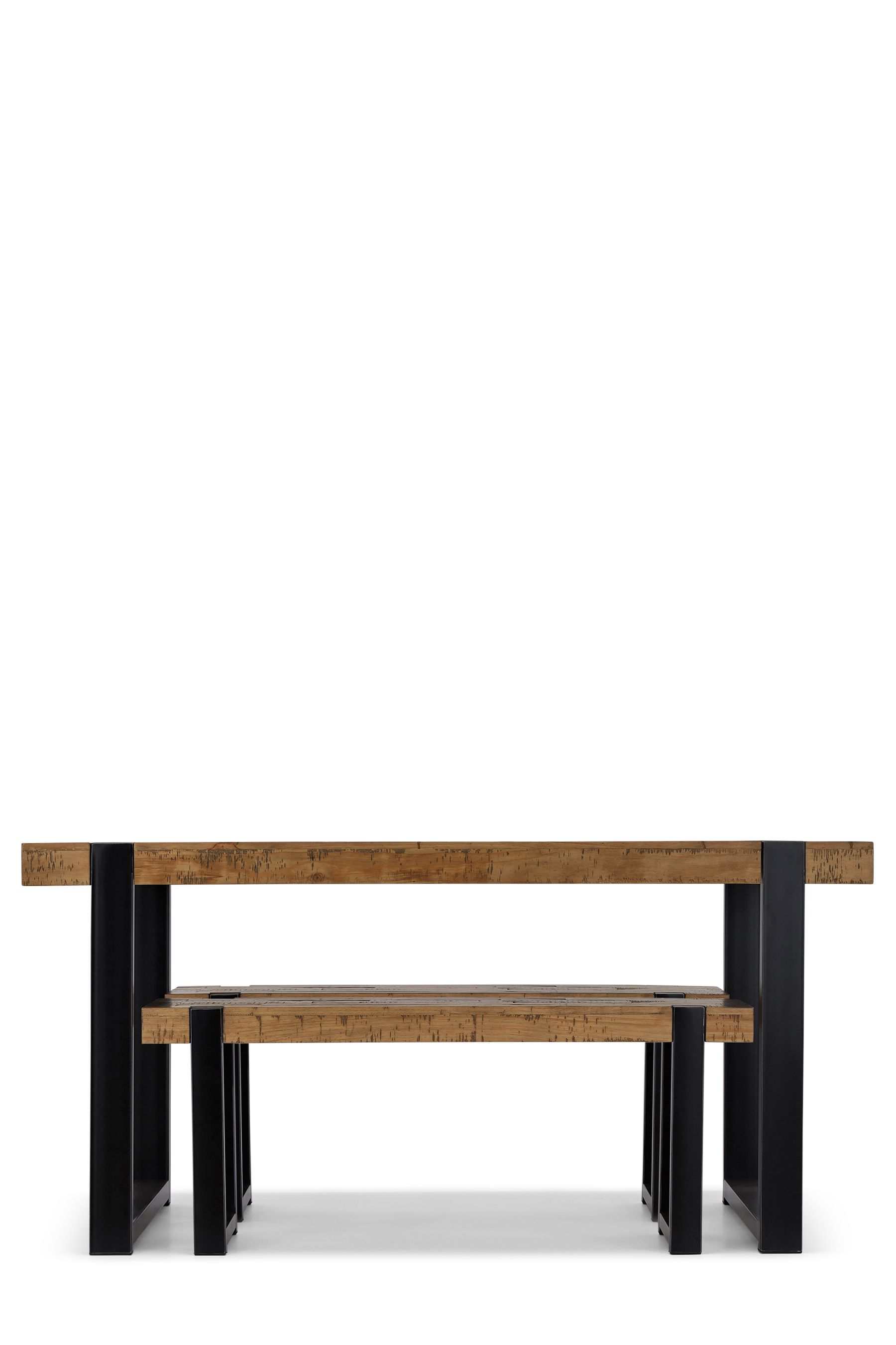 Jefferson dining table and bench set shop