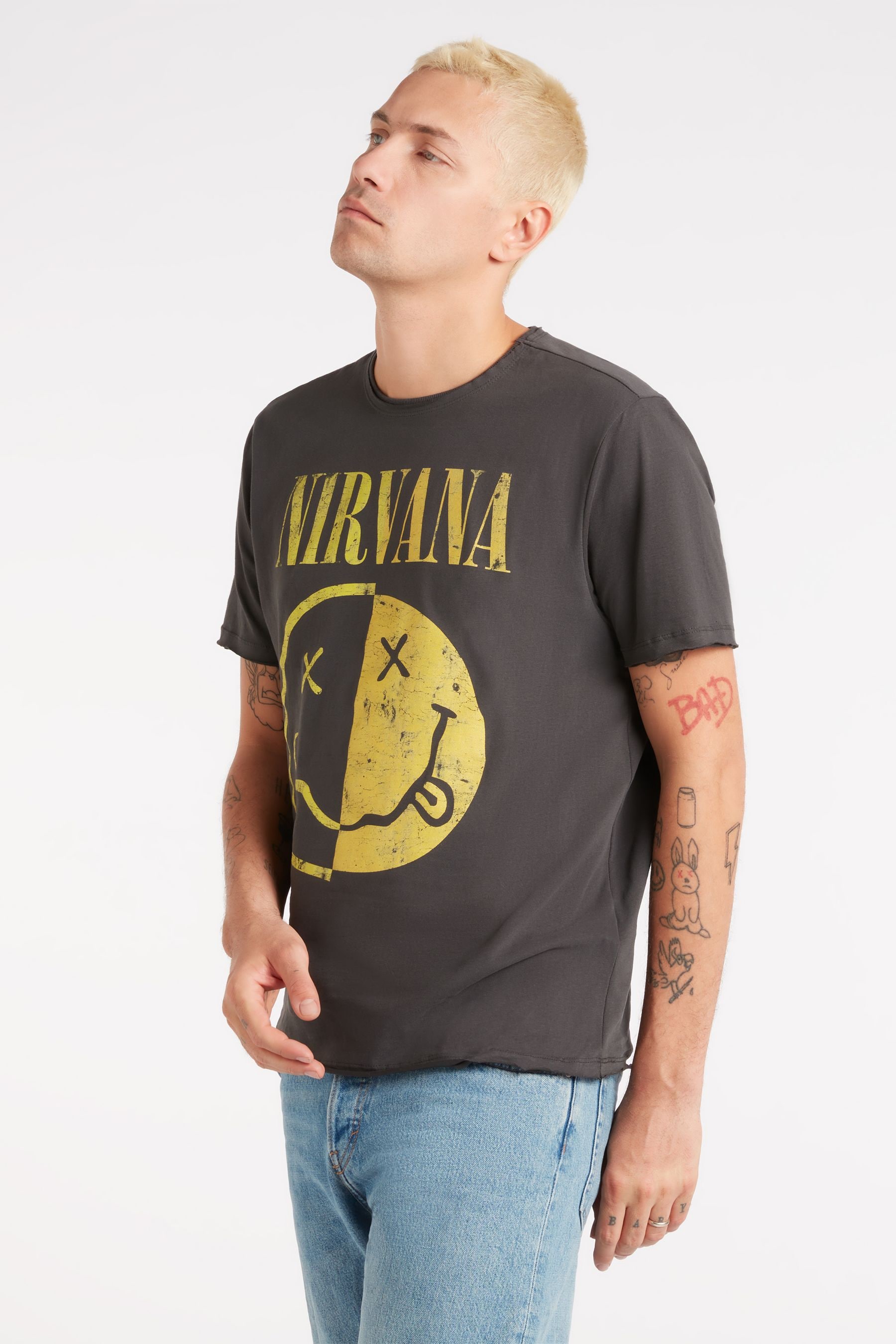 Nirvana t shirt next online