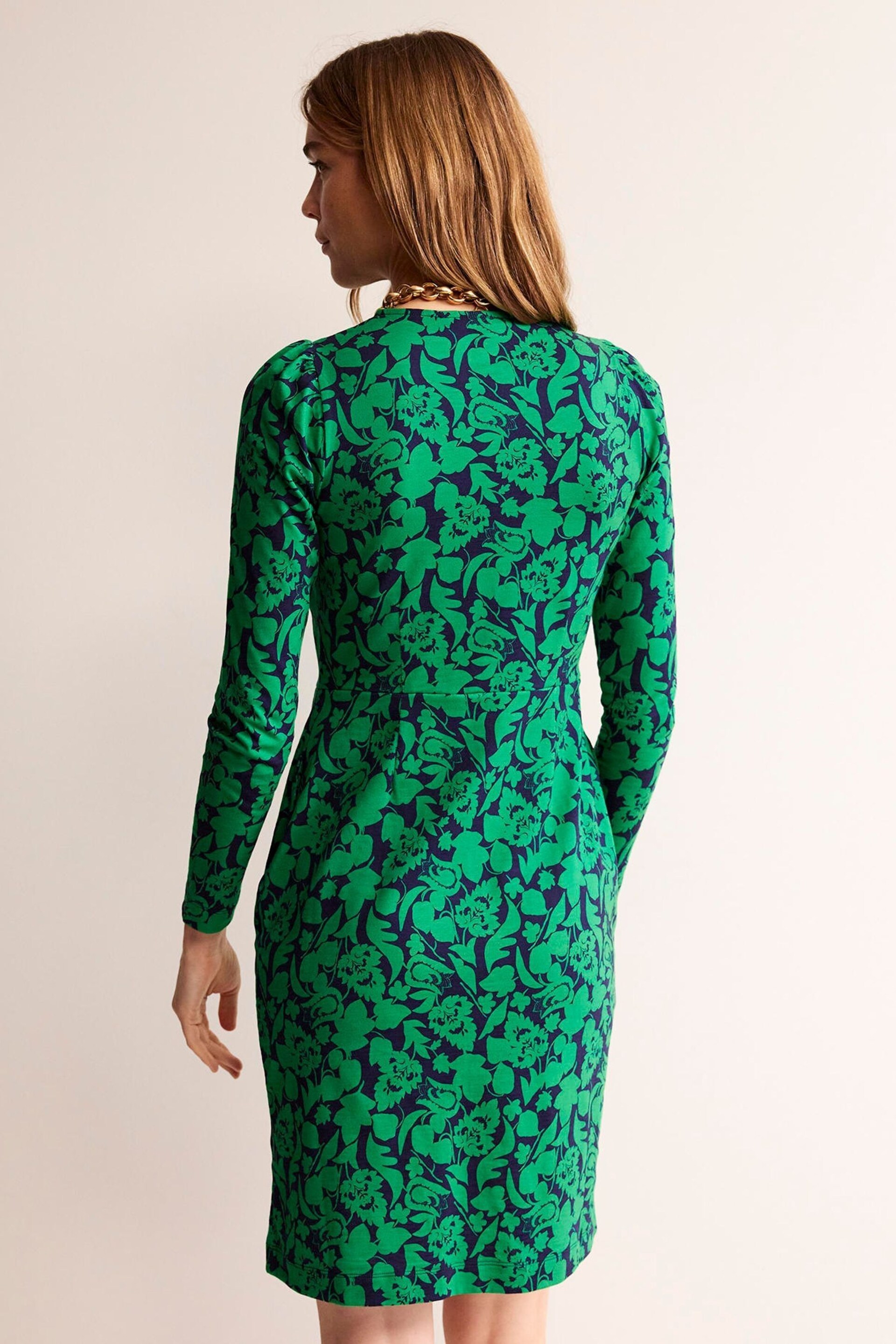 Boden Green Penelope Jersey Dress - Image 2 of 5