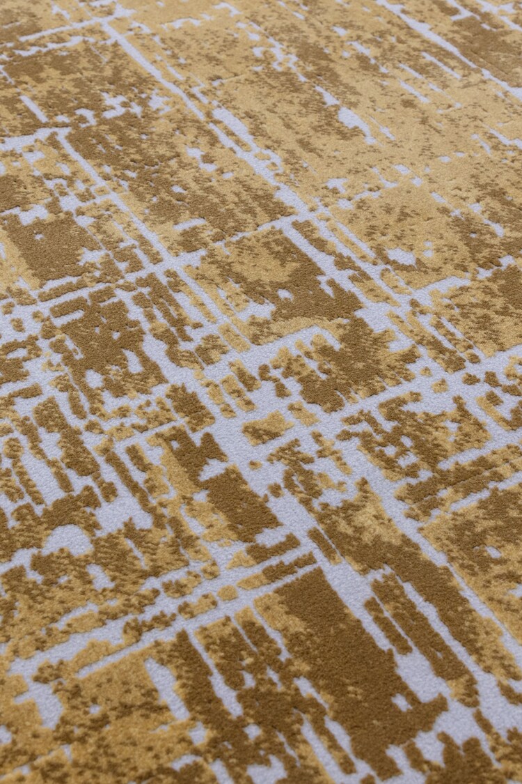 Asiatic Rugs Gold Kuza Abstract Rug - Image 4 of 4