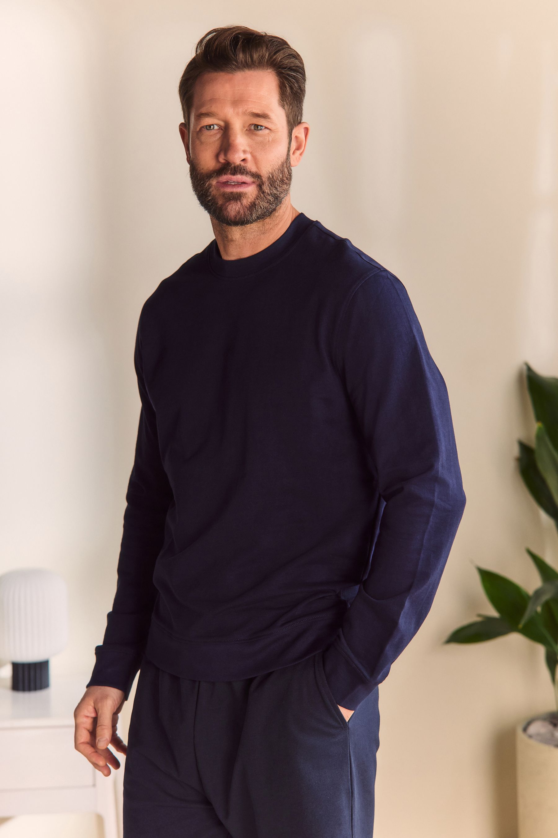 Next navy sweatshirt outlet