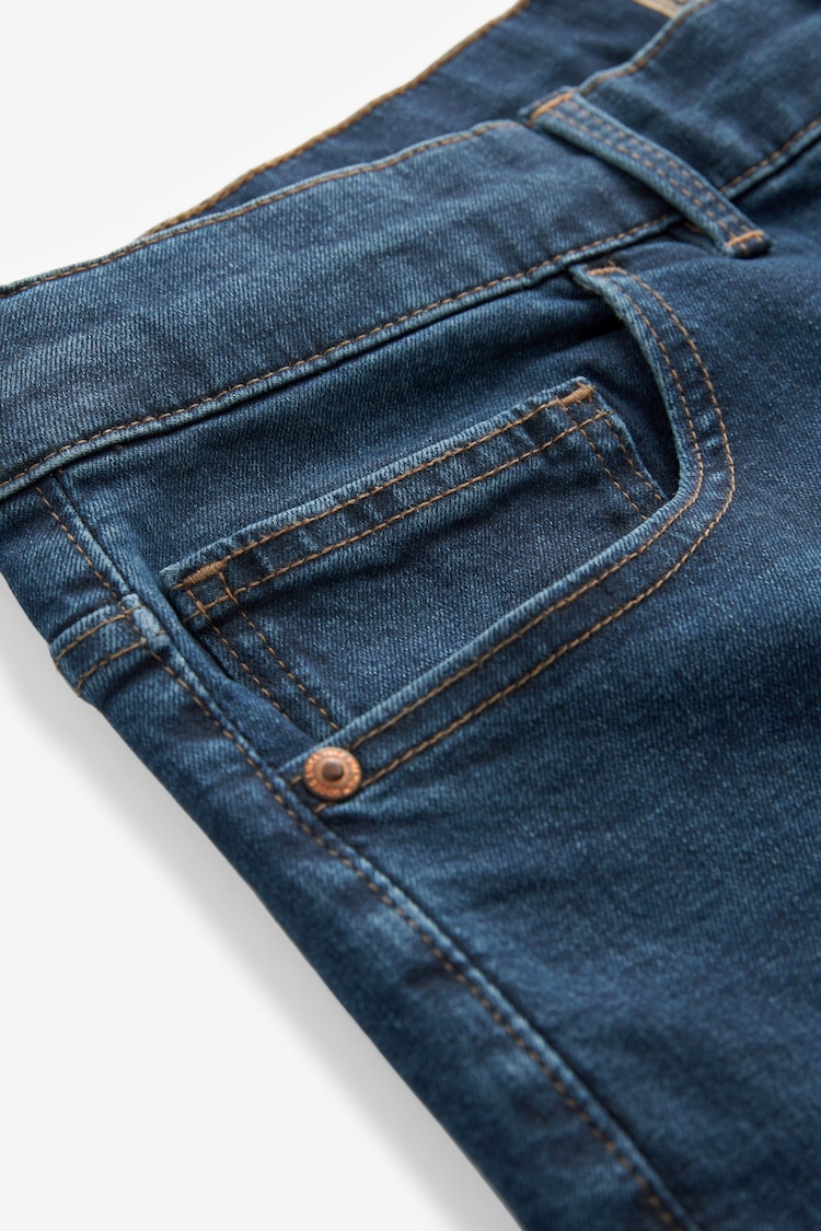 Blue Mid Straight Fit Classic Stretch Jeans - Image 8 of 9