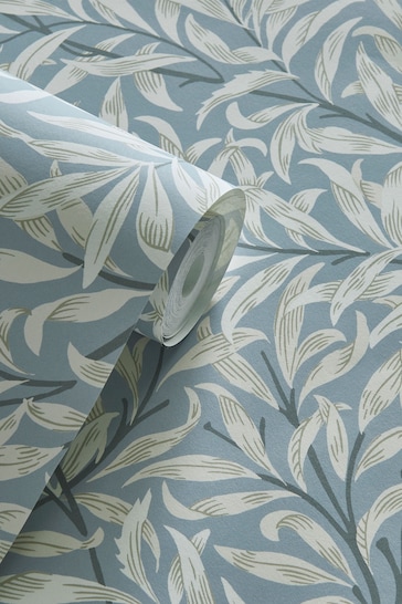 Morris & Co Dove Grey Willow Boughs Wallpaper