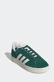 adidas Green/White Sportswear Grand Court Alpha Trainers - Image 3 of 6