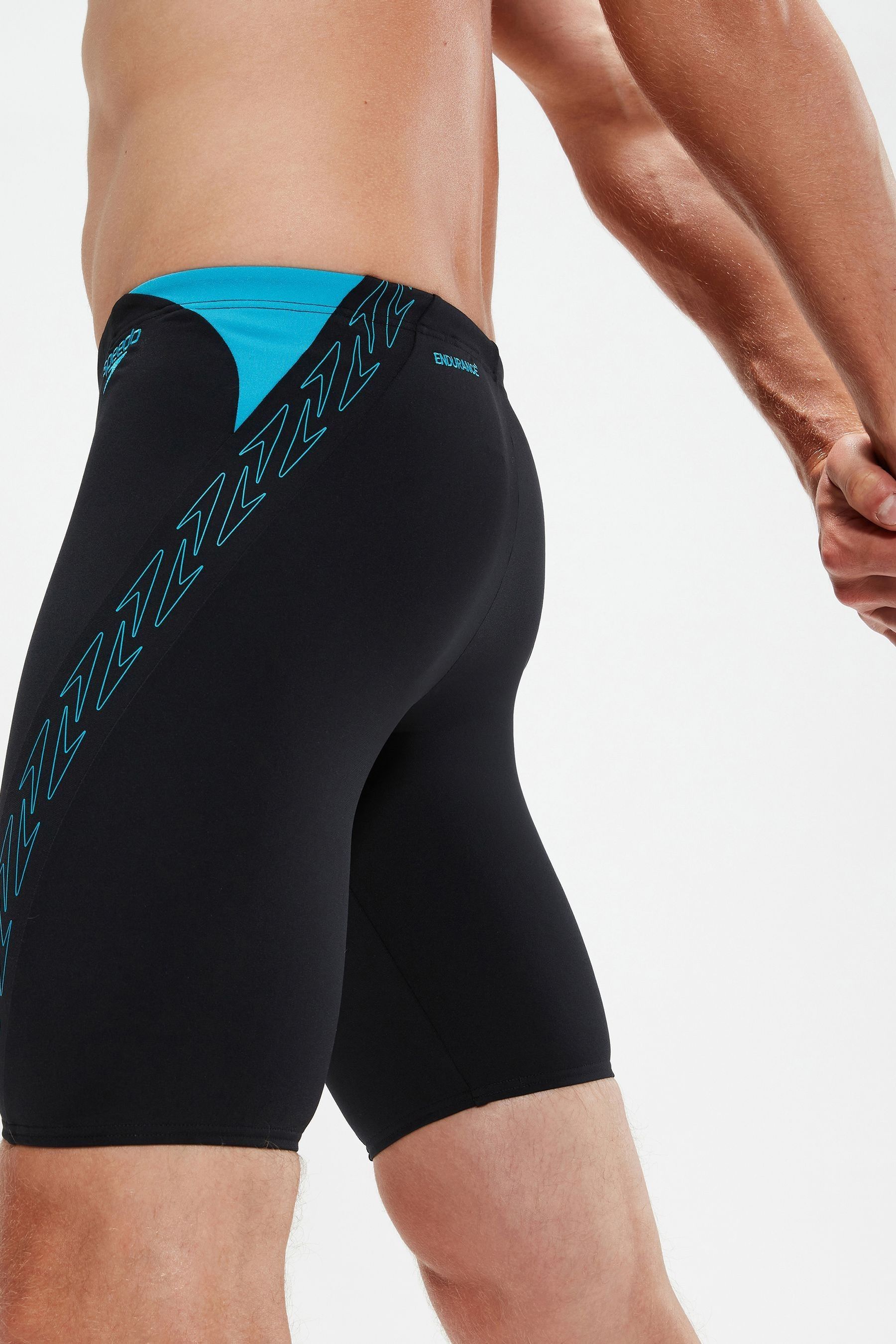 Speedo men's boom splice jammer top