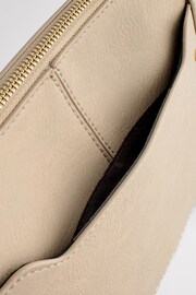 Bone Cream Saddle Cross-Body Bag - Image 11 of 12