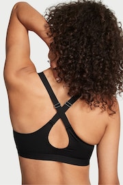 Victoria's Secret Black Lightweight Mesh Medium Impact Sports Bra - Image 2 of 3