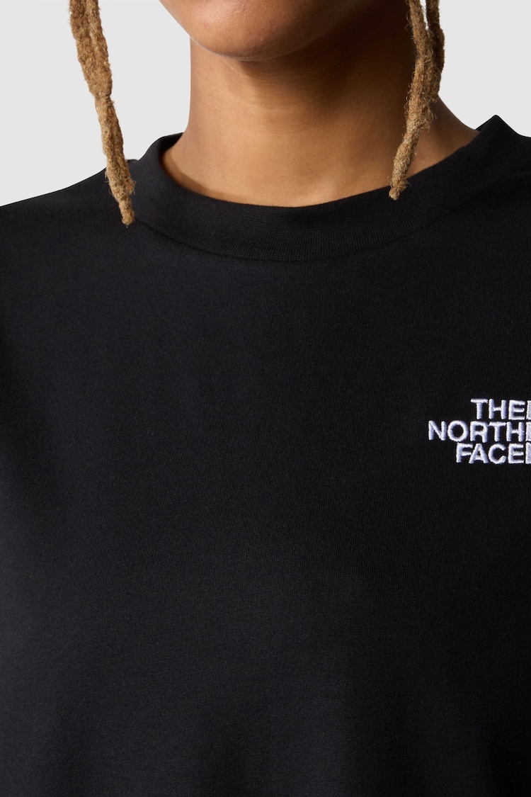 The North Face Black Oversized Simple Dome 100% Cotton T-Shirt - Image 5 of 5