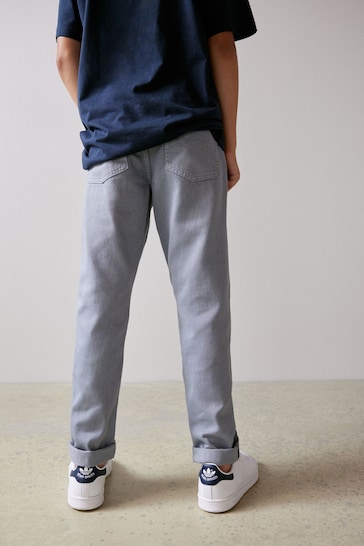 Blue Pale Regular Fit Cotton Rich Stretch Jeans (3-17yrs)