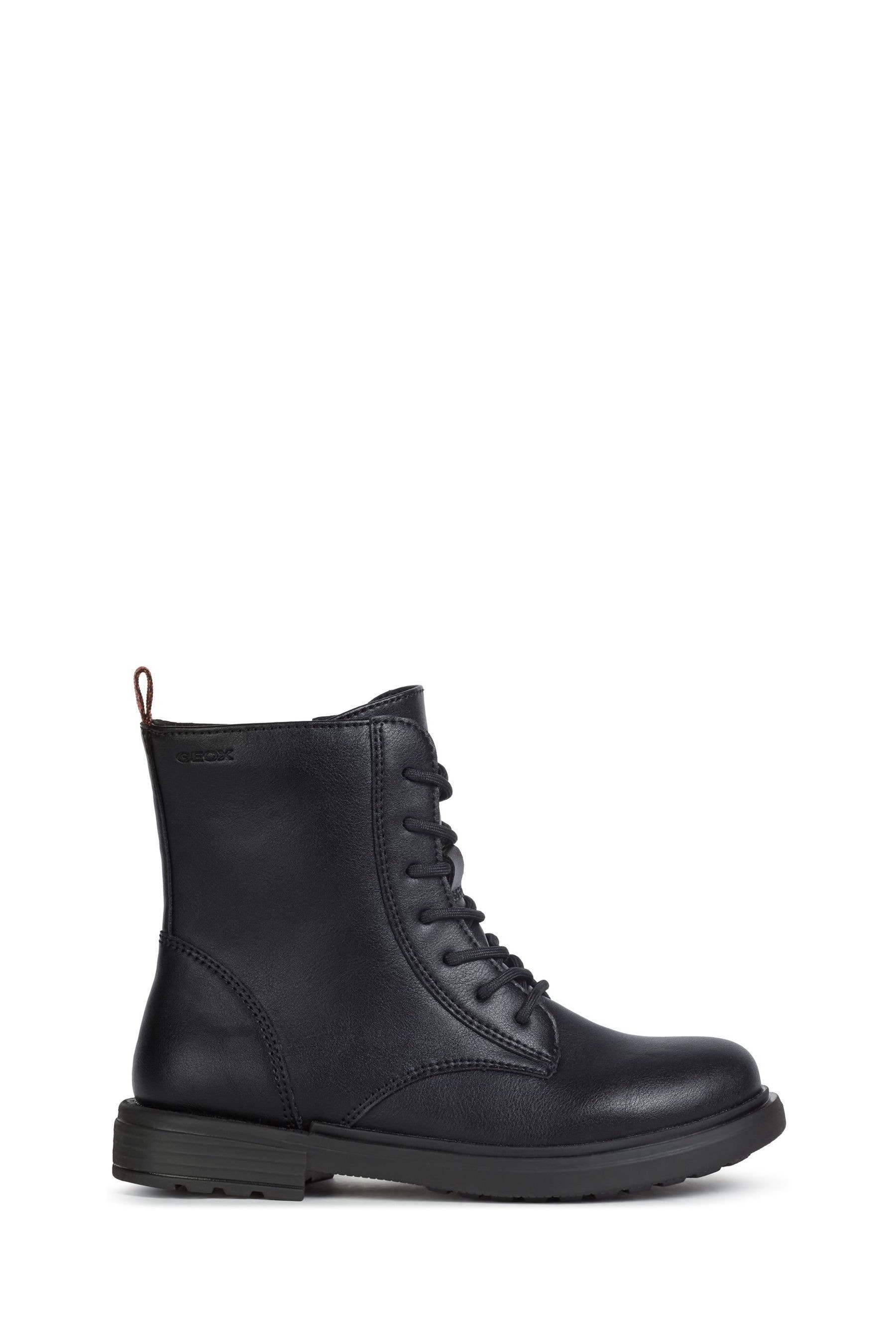 Buy Geox Junior Girl s Eclair Black Boots from Next Luxembourg
