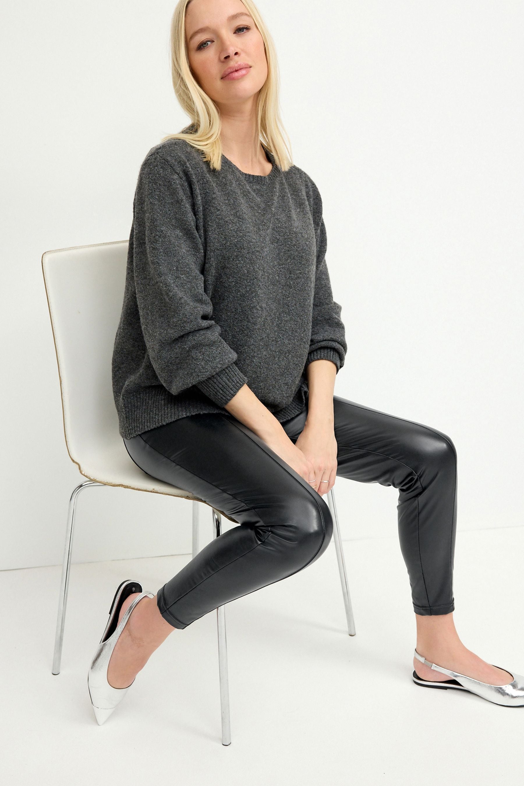 Maternity leather trousers uk shop