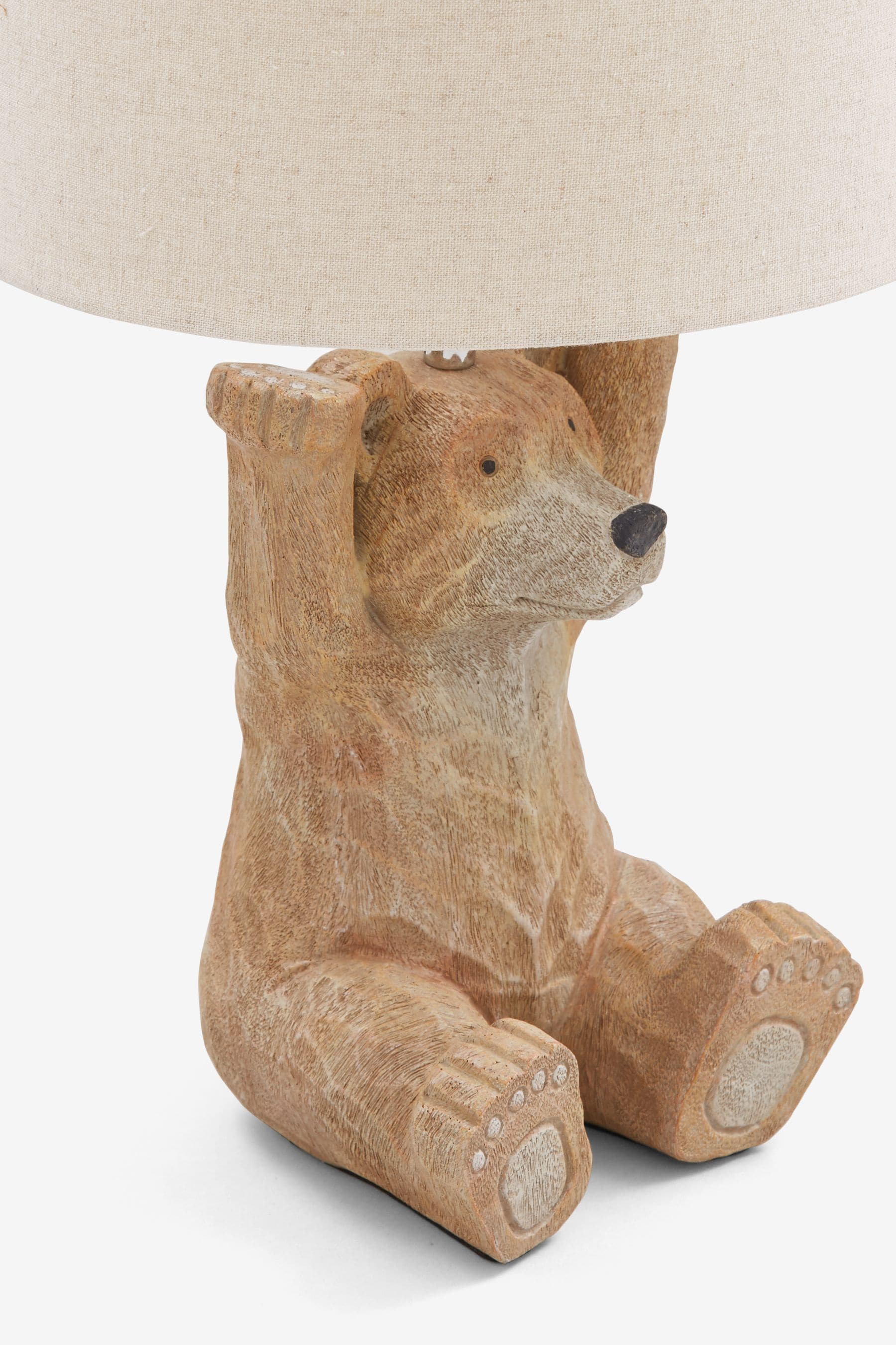 Barnaby bear table lamp top