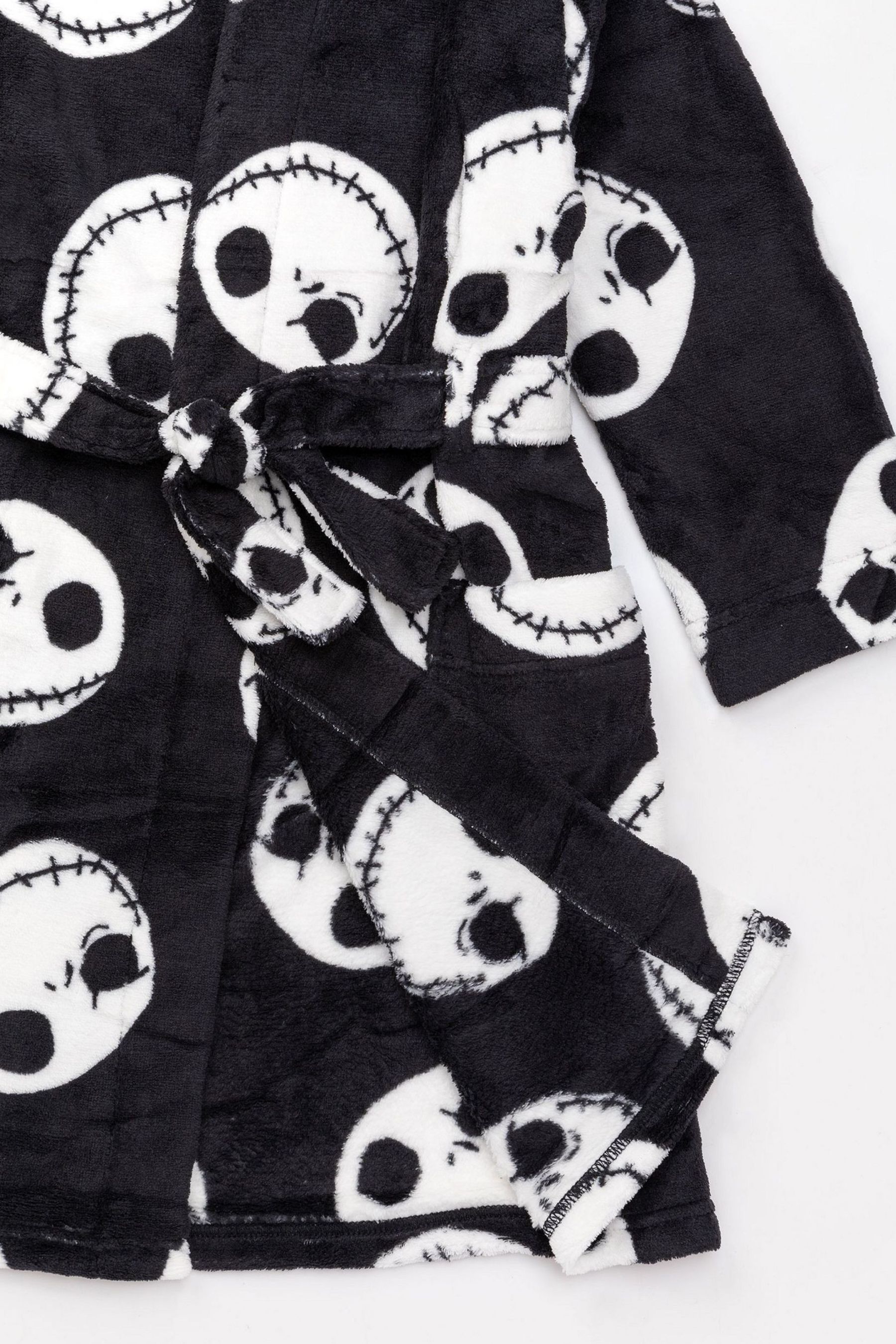 Buy Vanilla Underground Black Nightmare Before Christmas Unisex Kids Fleece Dressing Gown Robe from the Next UK online shop