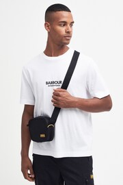 Barbour® International Knockhill Micro Black Crossbody Bag - Image 3 of 7