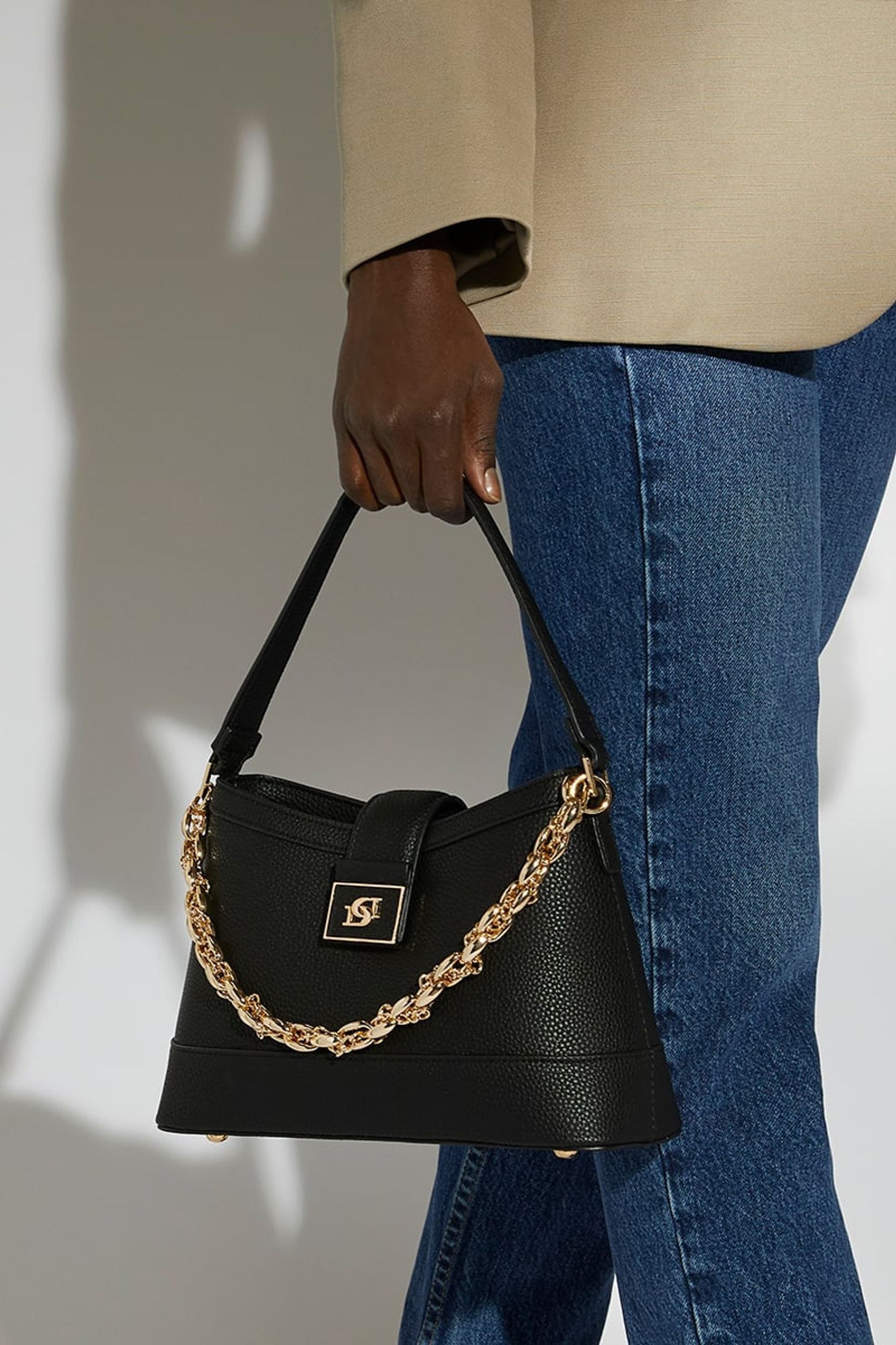 Dune danty tassel shoulder bag best sale