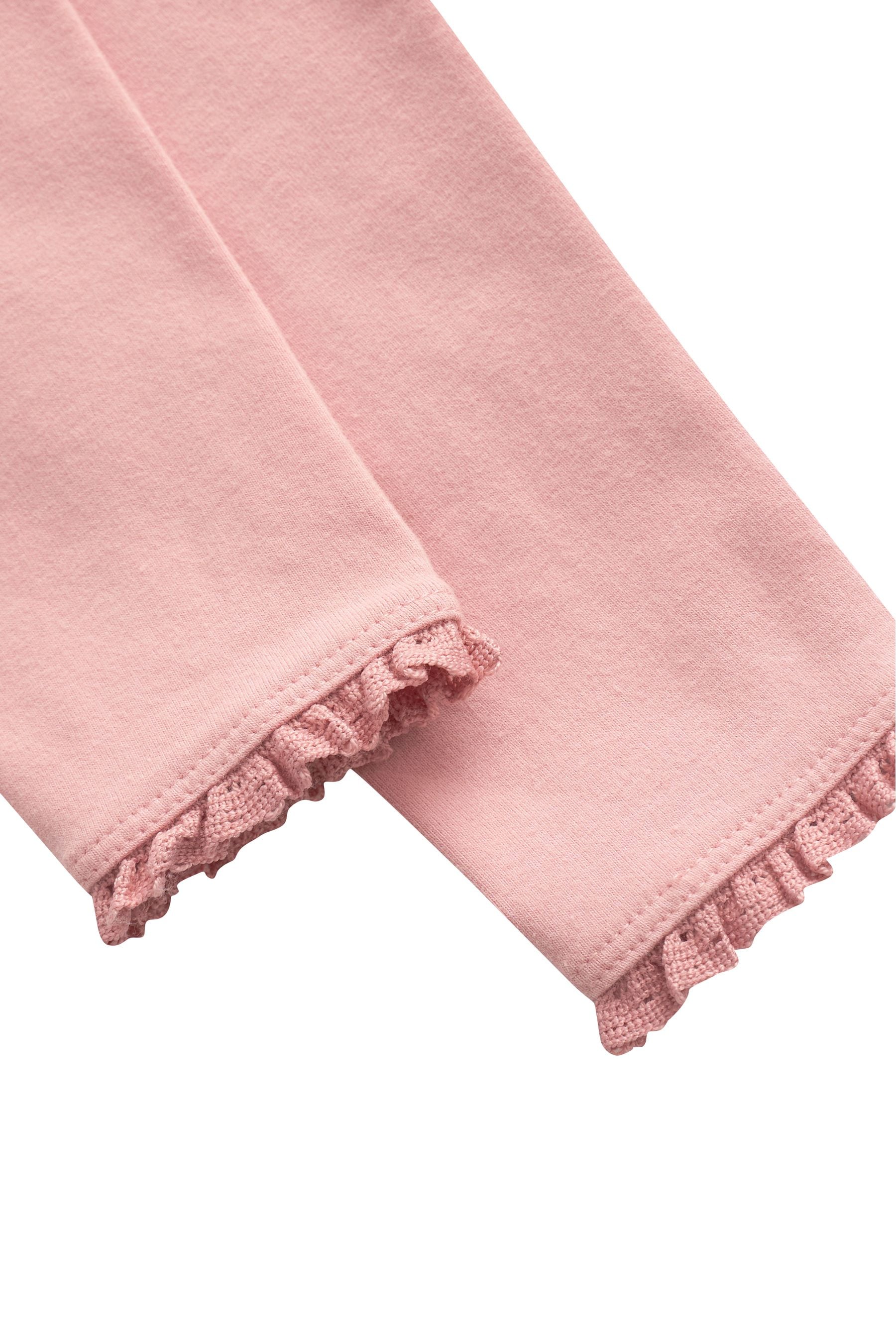 Pink lace leggings new arrivals