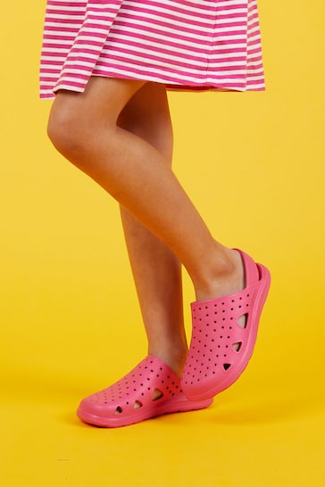 Totes Pink SolBounce Toddler Clogs