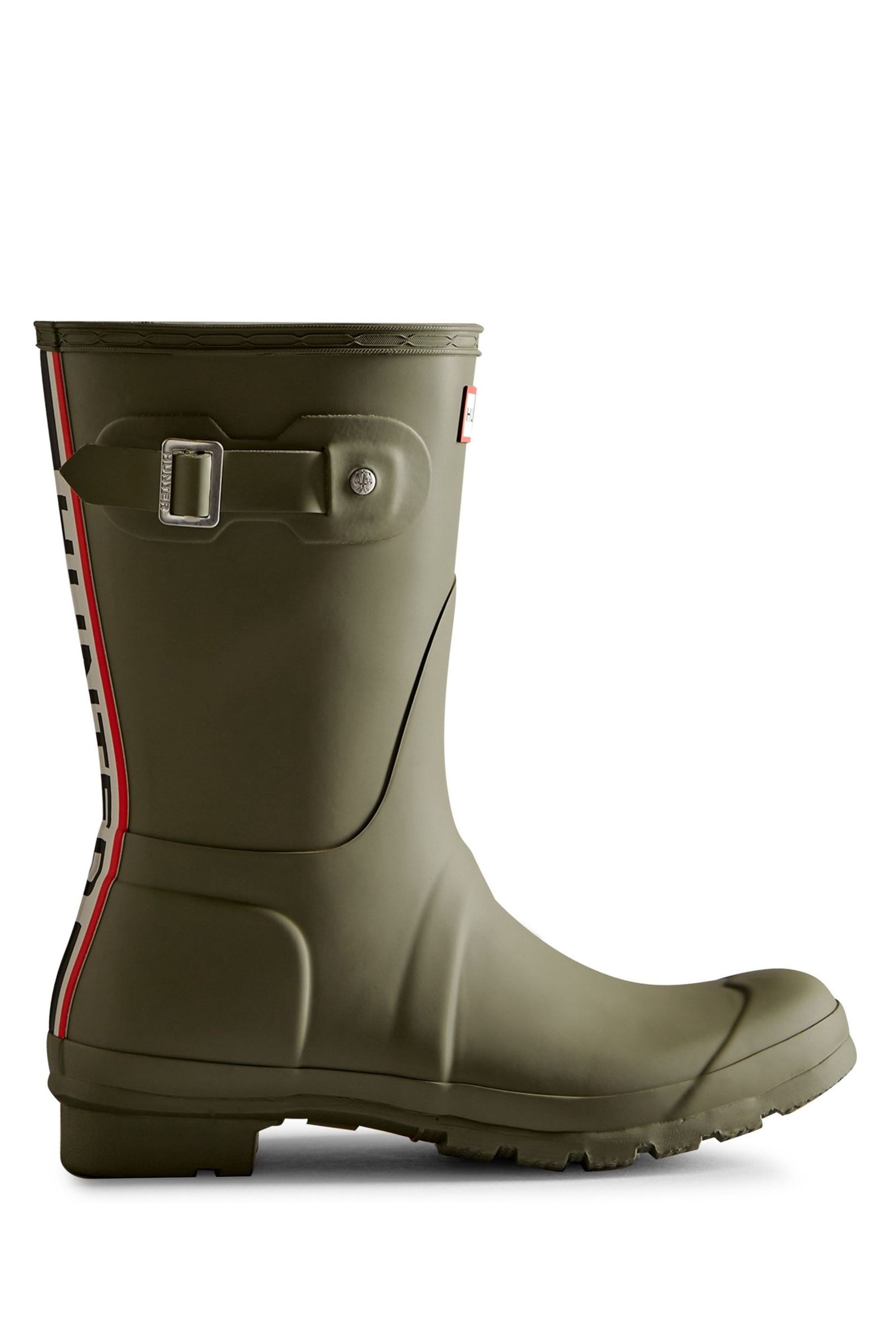 Hunter green short boots outlet