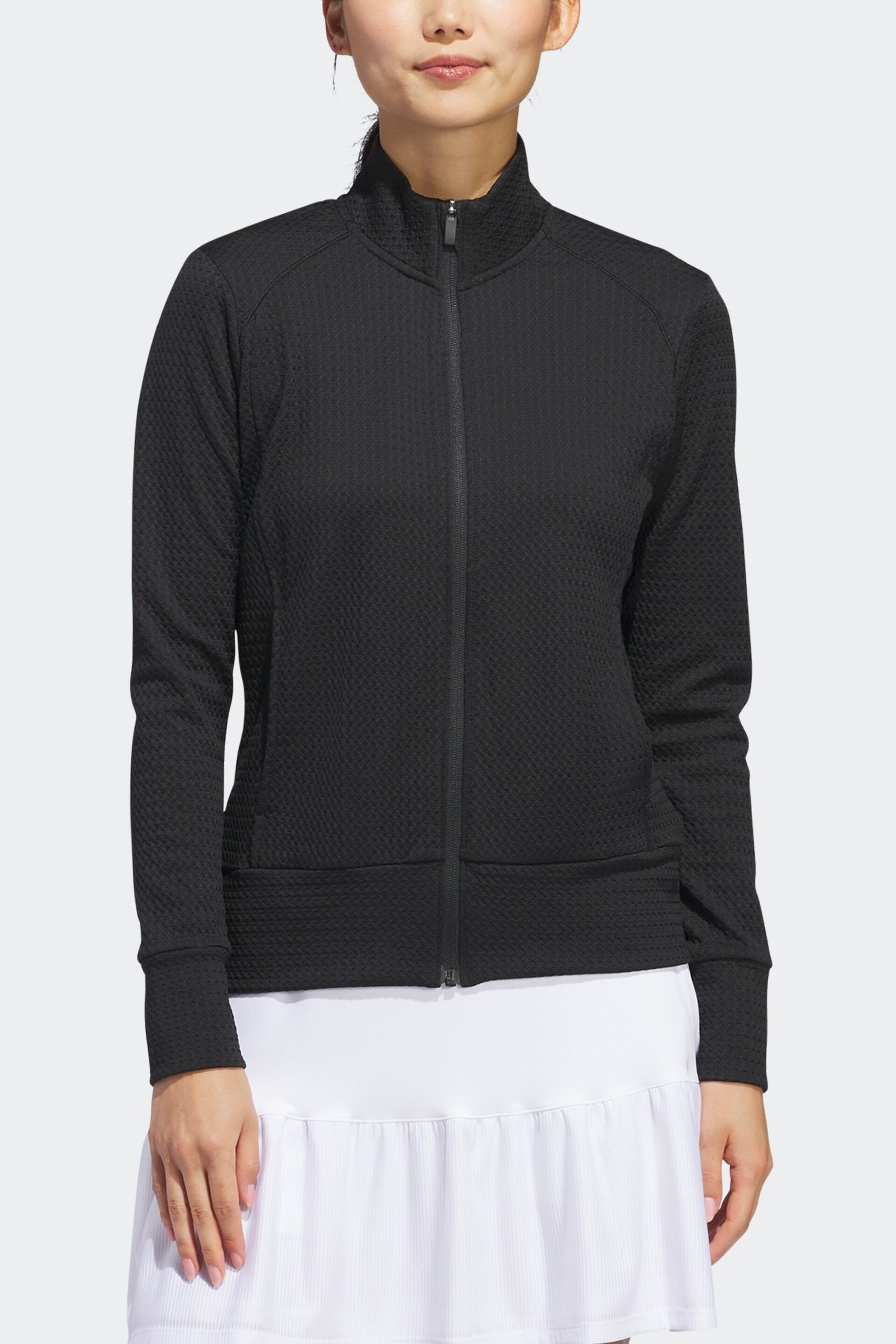 adidas Golf Womens Ultimate365 Textured Jacket - Image 2 of 7