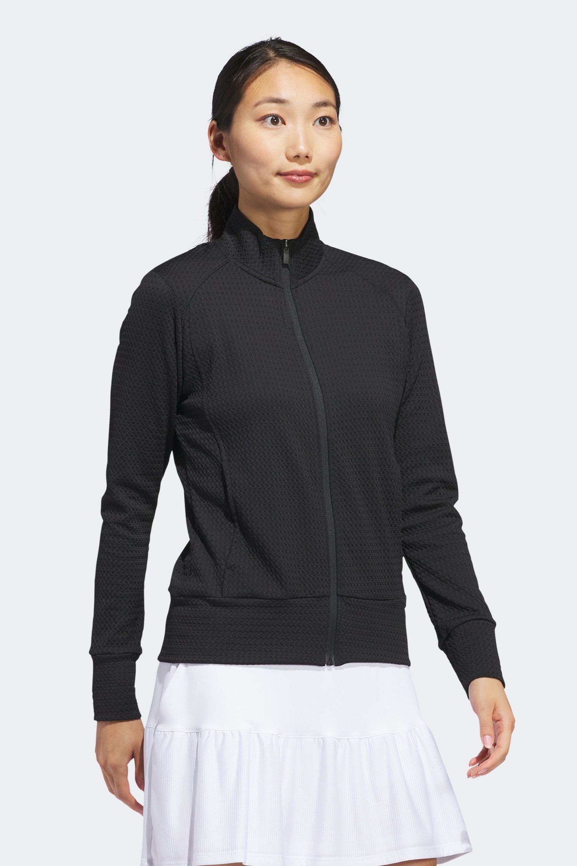 adidas Golf Womens Ultimate365 Textured Jacket - Image 3 of 7